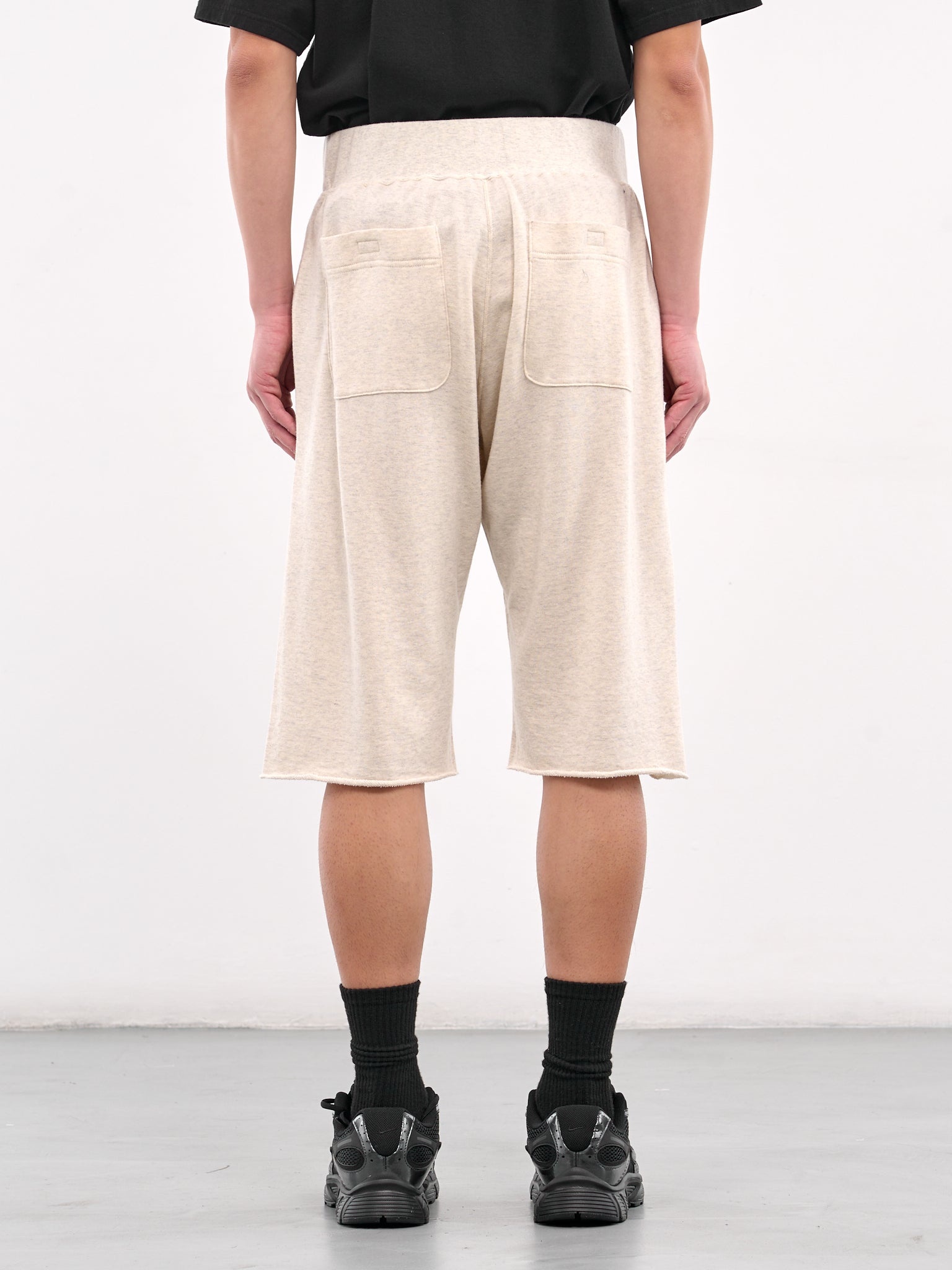 Cut-Off Sweat Shorts - 3