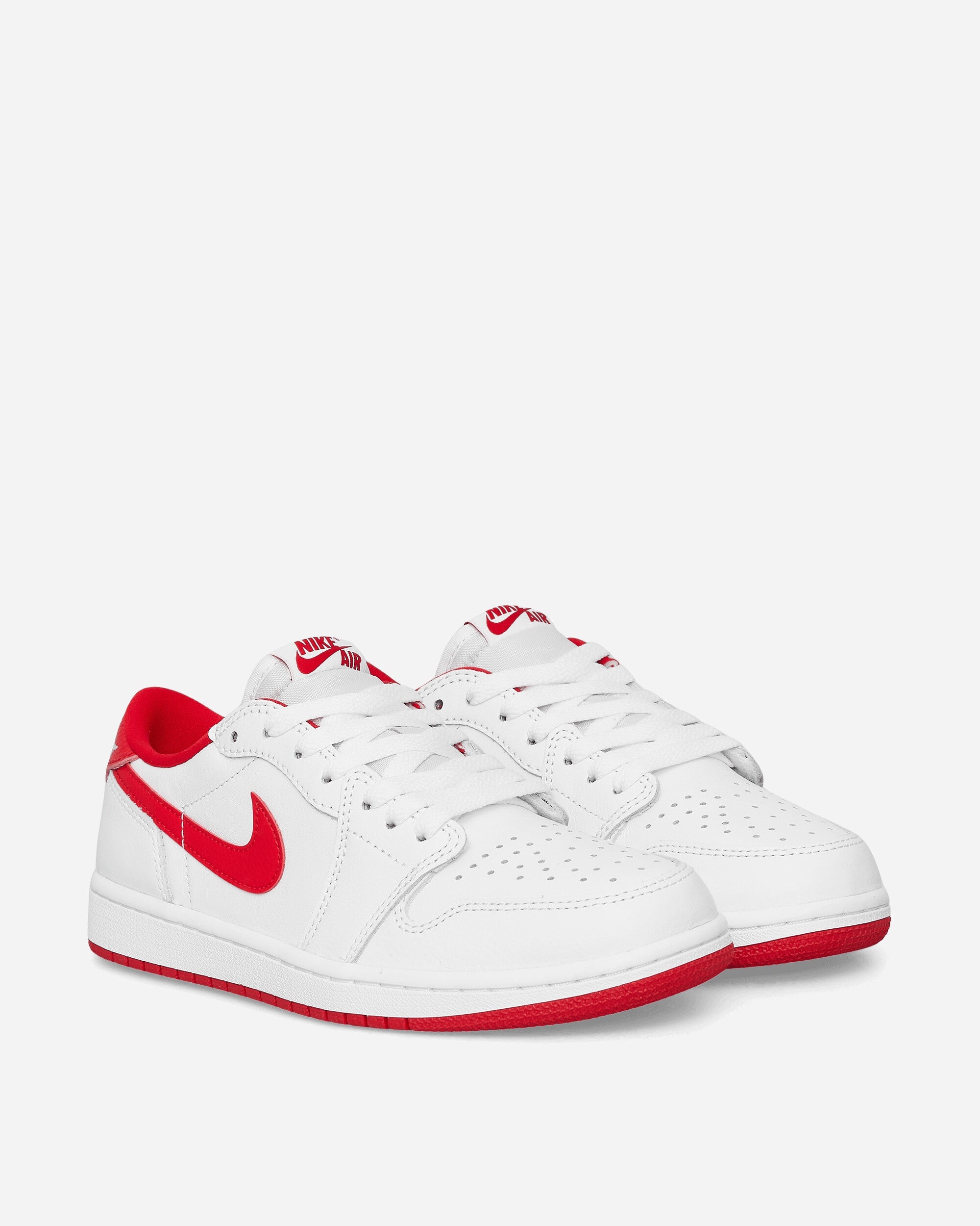 Air Jordan 1 Retro Low OG Sneakers Og White / University Red /White - 2