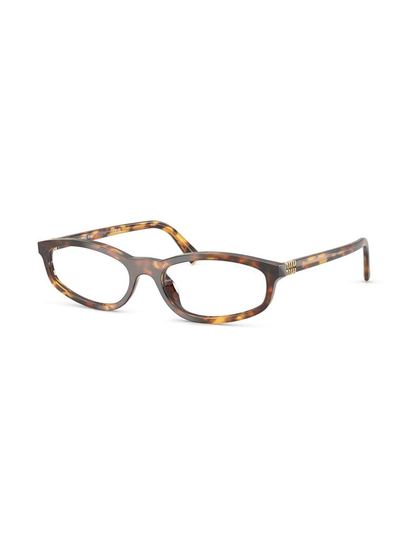 Miu Miu oval frame glasses outlook