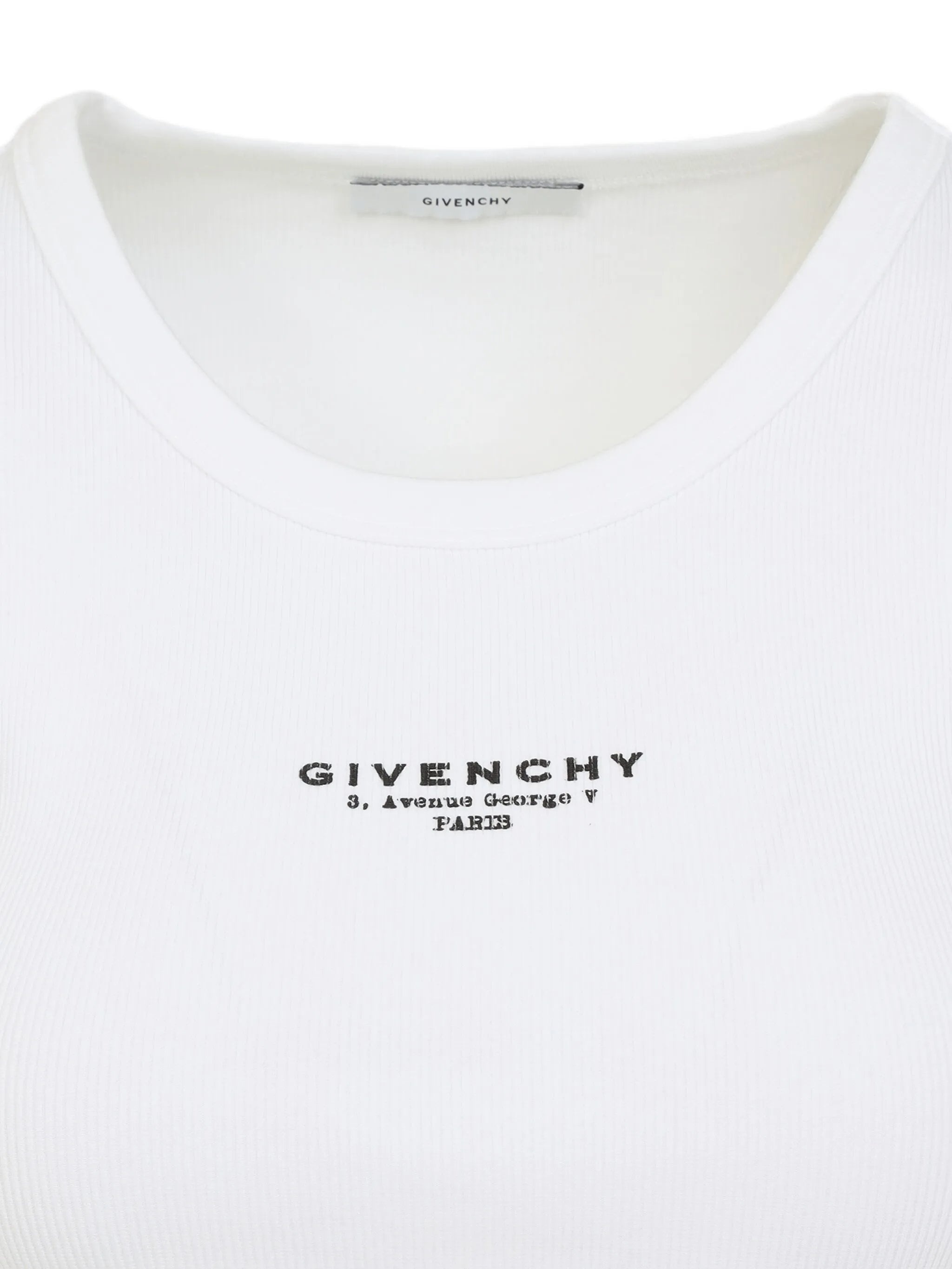Givenchy Ribbed Logo Top - 3