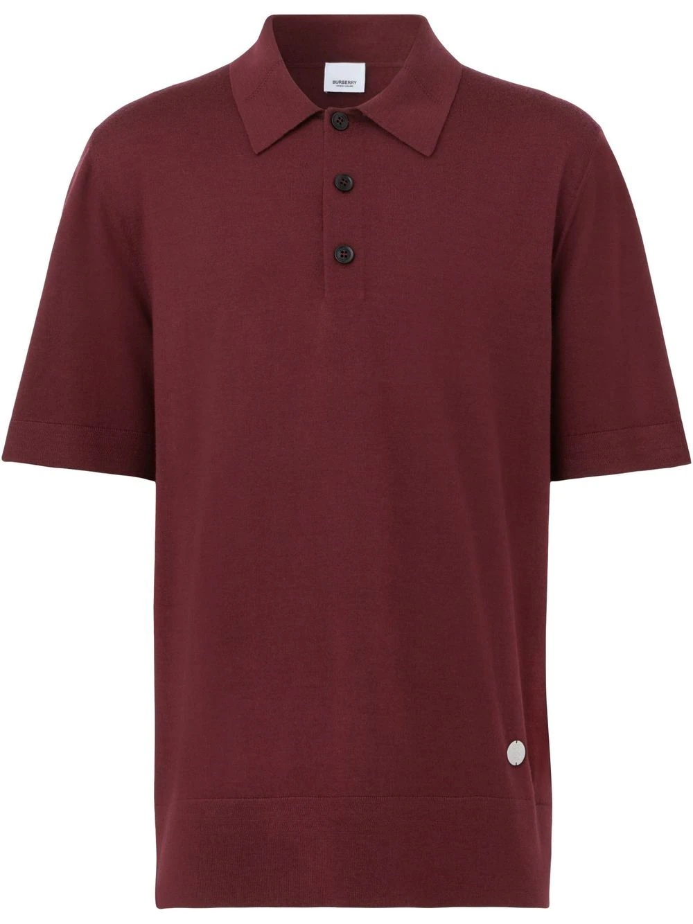 Monogram Motif logo-plaque polo shirt - 1