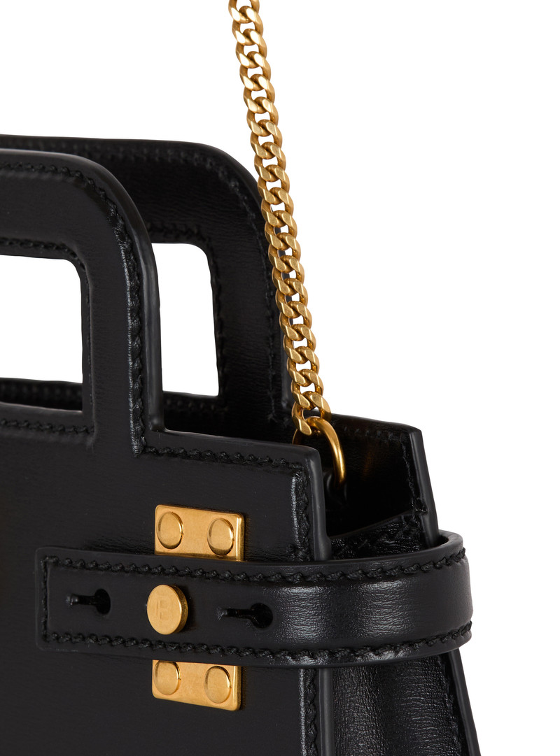 Small B-Buzz Top Handle bag in calfskin 5