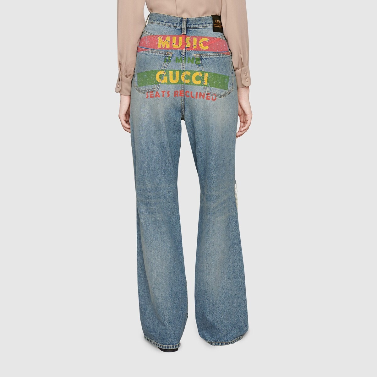 Gucci 100 denim pant - 6