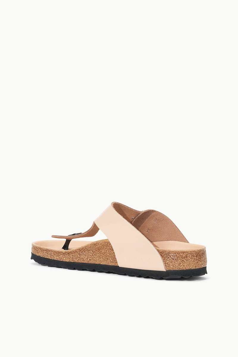 STAUD BIRKENSTOCK GIZEH BIG BUCKLE SANDAL | HIGH SHINE NEW BEIGE outlook