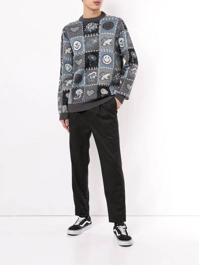 PALACE love dove knit jumper outlook