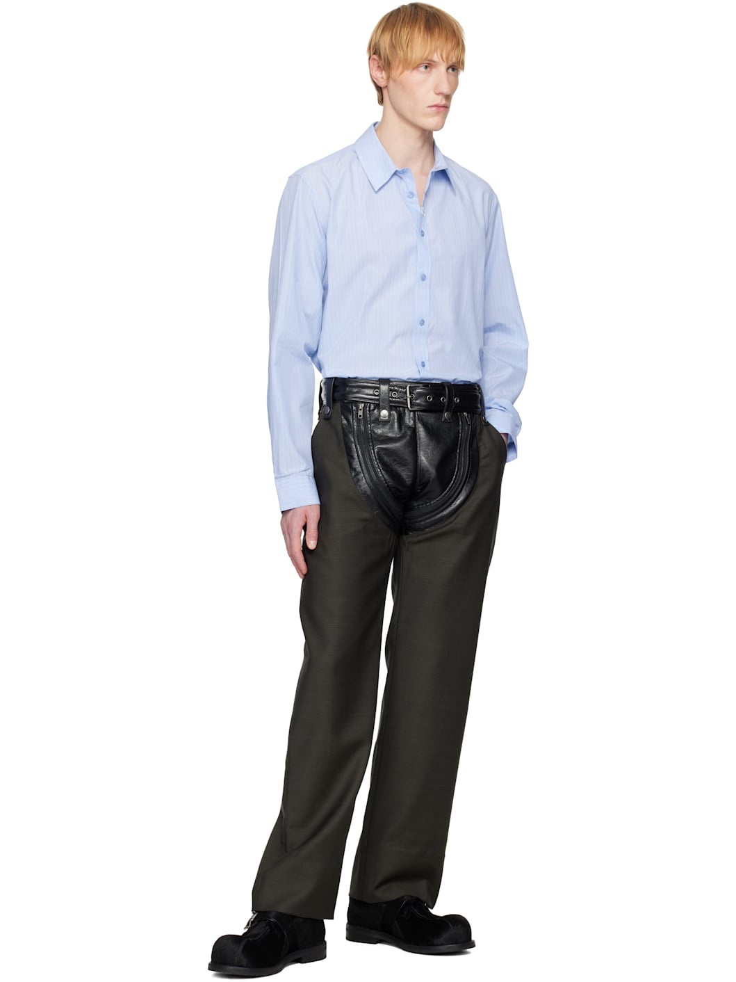 Blue Classic Shirt - 5
