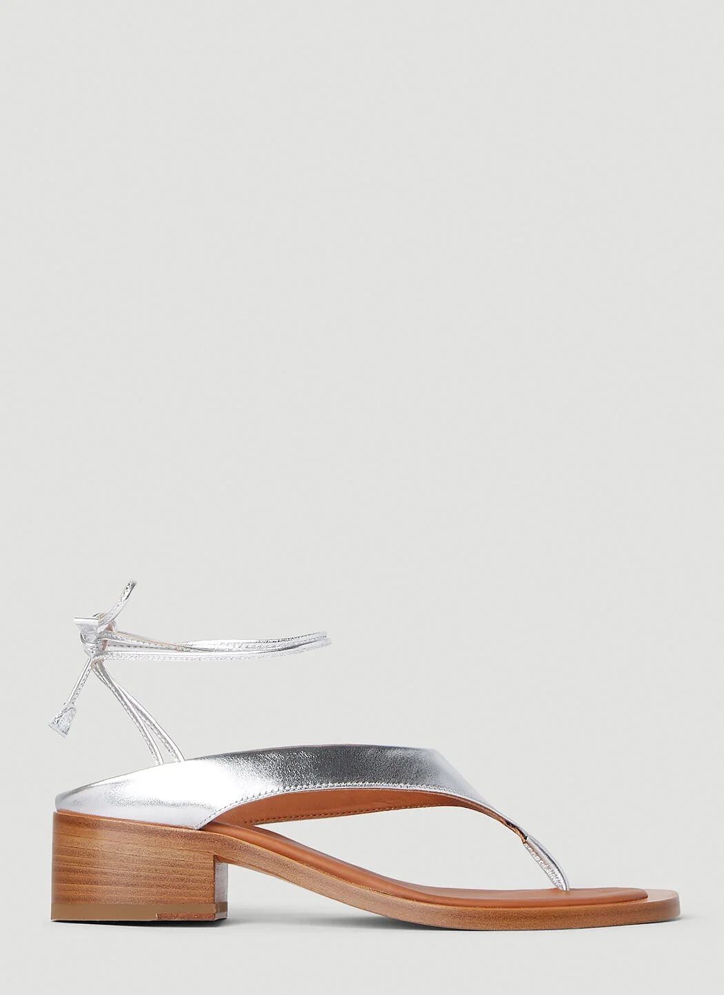 Lace Up Sandals - 1