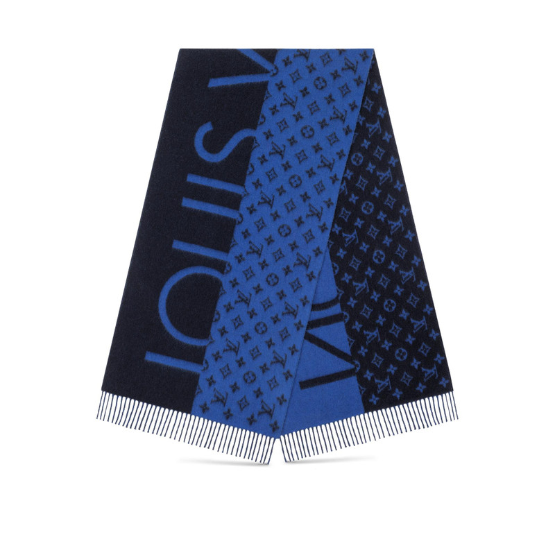 Monogram Split Scarf 1
