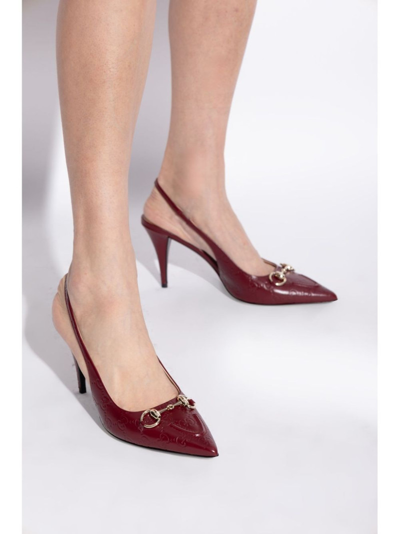 GUCCI 85mm Horsebit pumps outlook