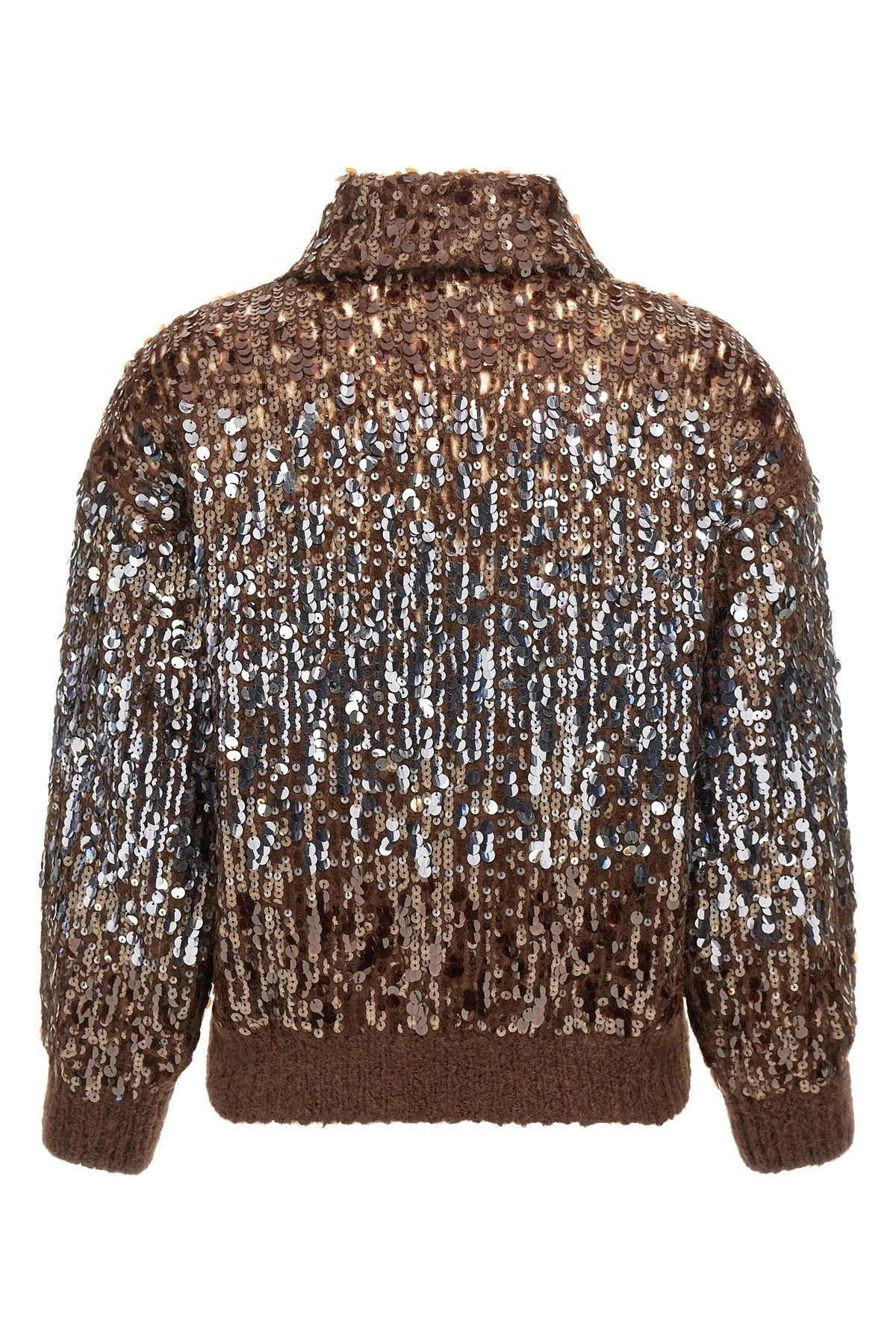 Brunello Cucinelli Women 'Dazzling Dégradé Embroidery' Cardigan - 2