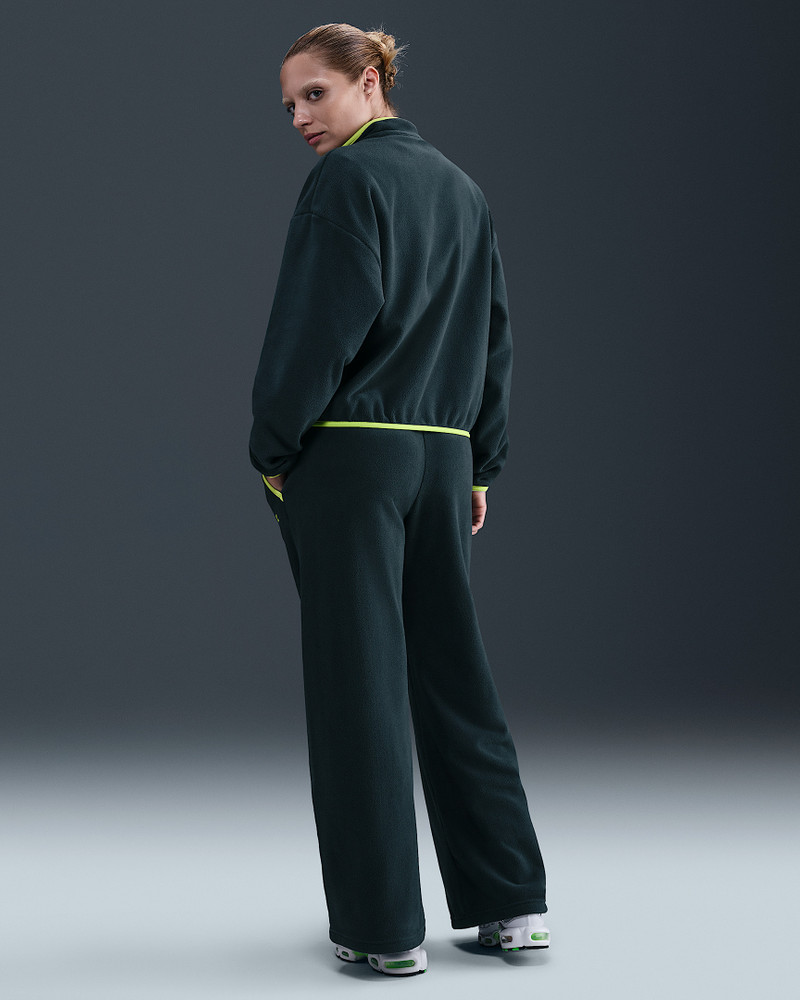 Nike Sportswear Club Fleece Women's Mid-Rise Wide-Leg Cozy Pants 4