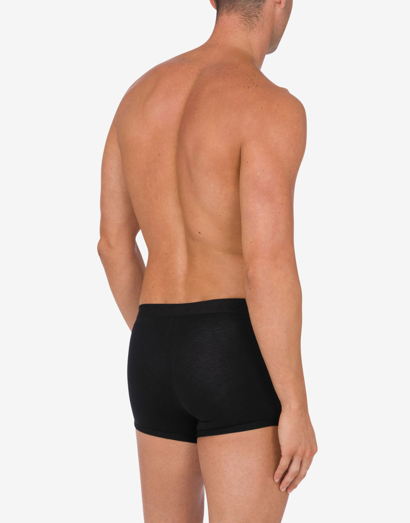 Moschino SET OF 2 BOXERS IN STRETCH JERSEY MY VALENTINE outlook