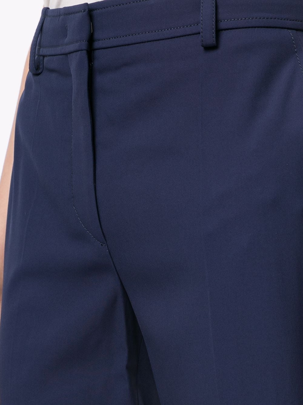 high-waisted slim-fit trousers - 5