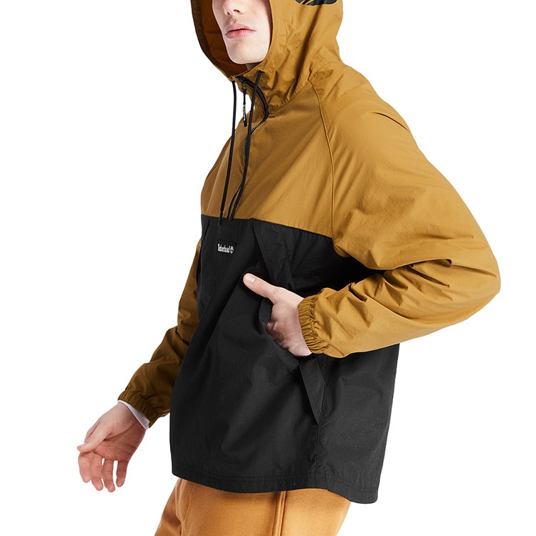 Timberland Pullover Windbreaker Jacket 'Brown Black' A2BUU-P57 - 5