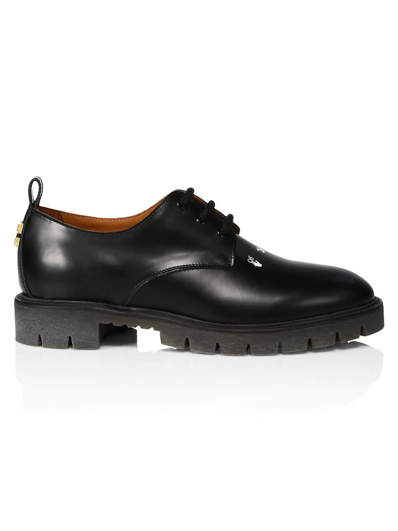 Arrow Chunky Leather Derby Shoes 1