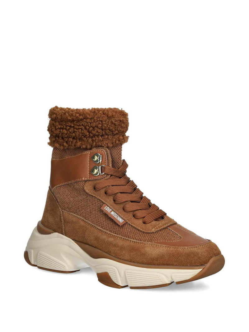 Moschino high-top sneakers outlook