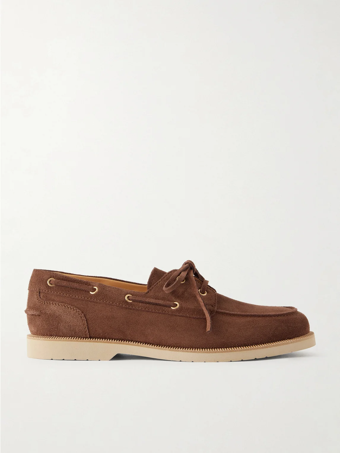 Suede Boat Shoes - 1