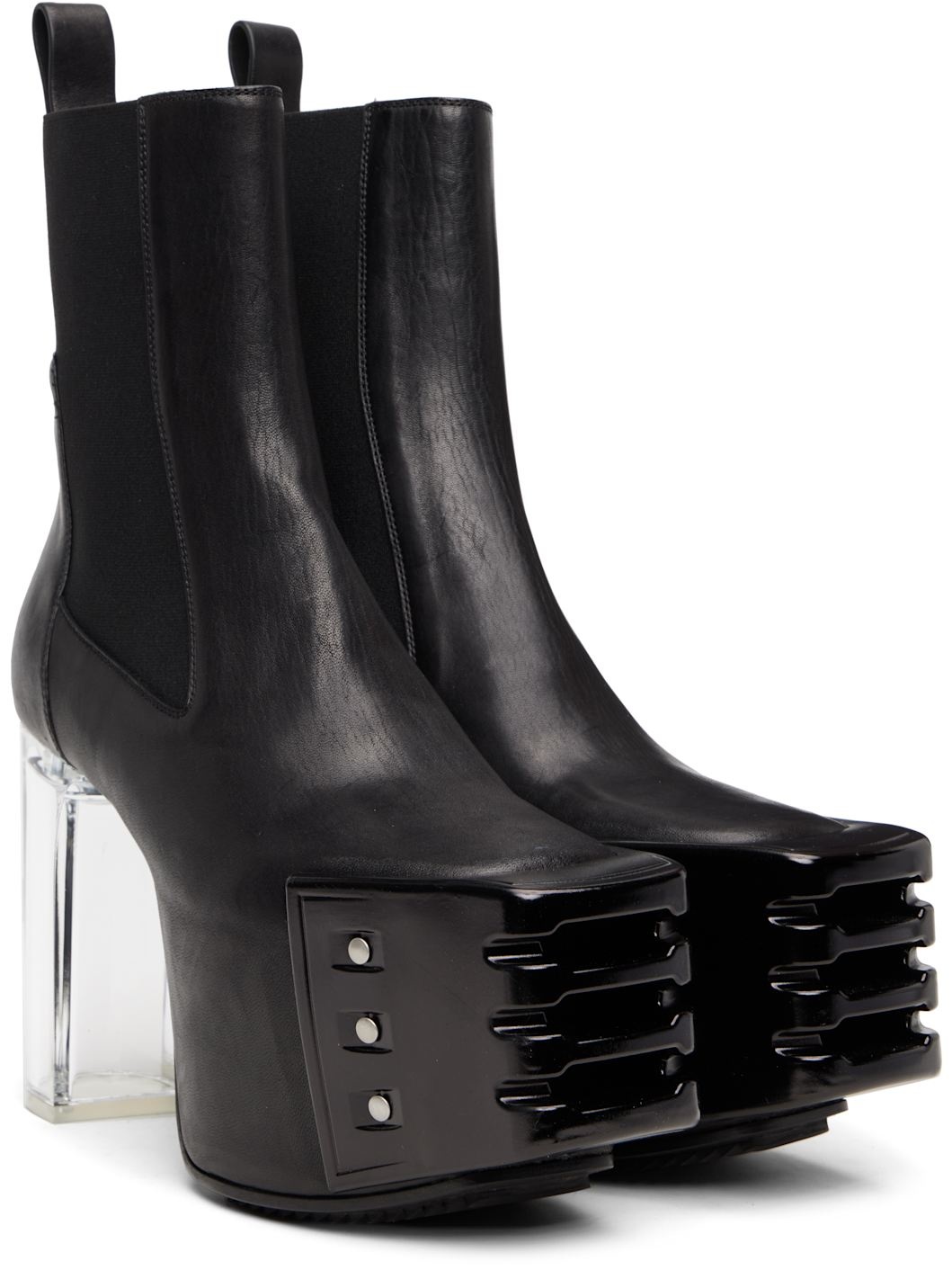 Black Concordians Grilled Kiss 45 Chelsea Boots - 4