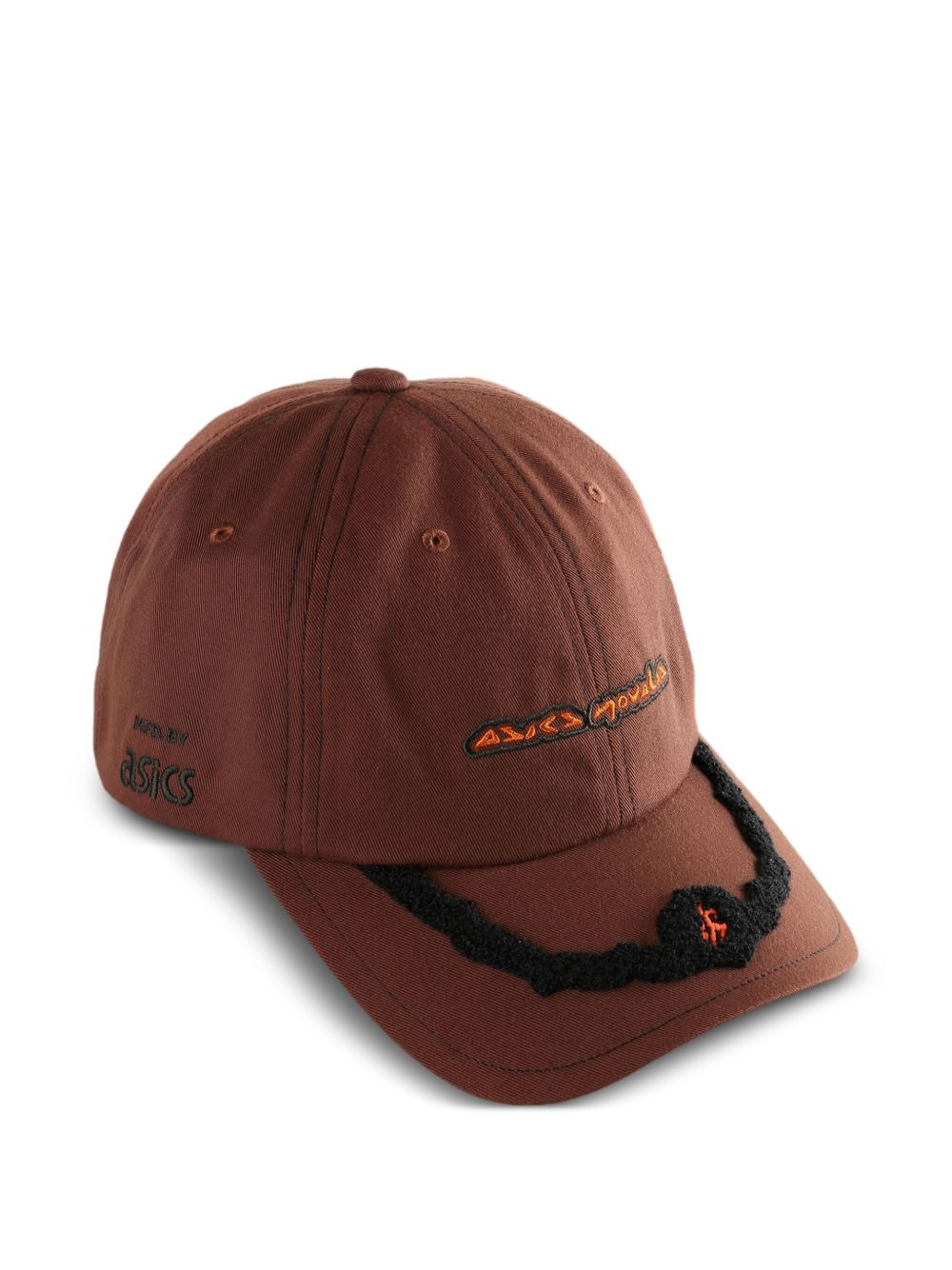 x Kiko Kostadinov embroidered-detail baseball cap - 3