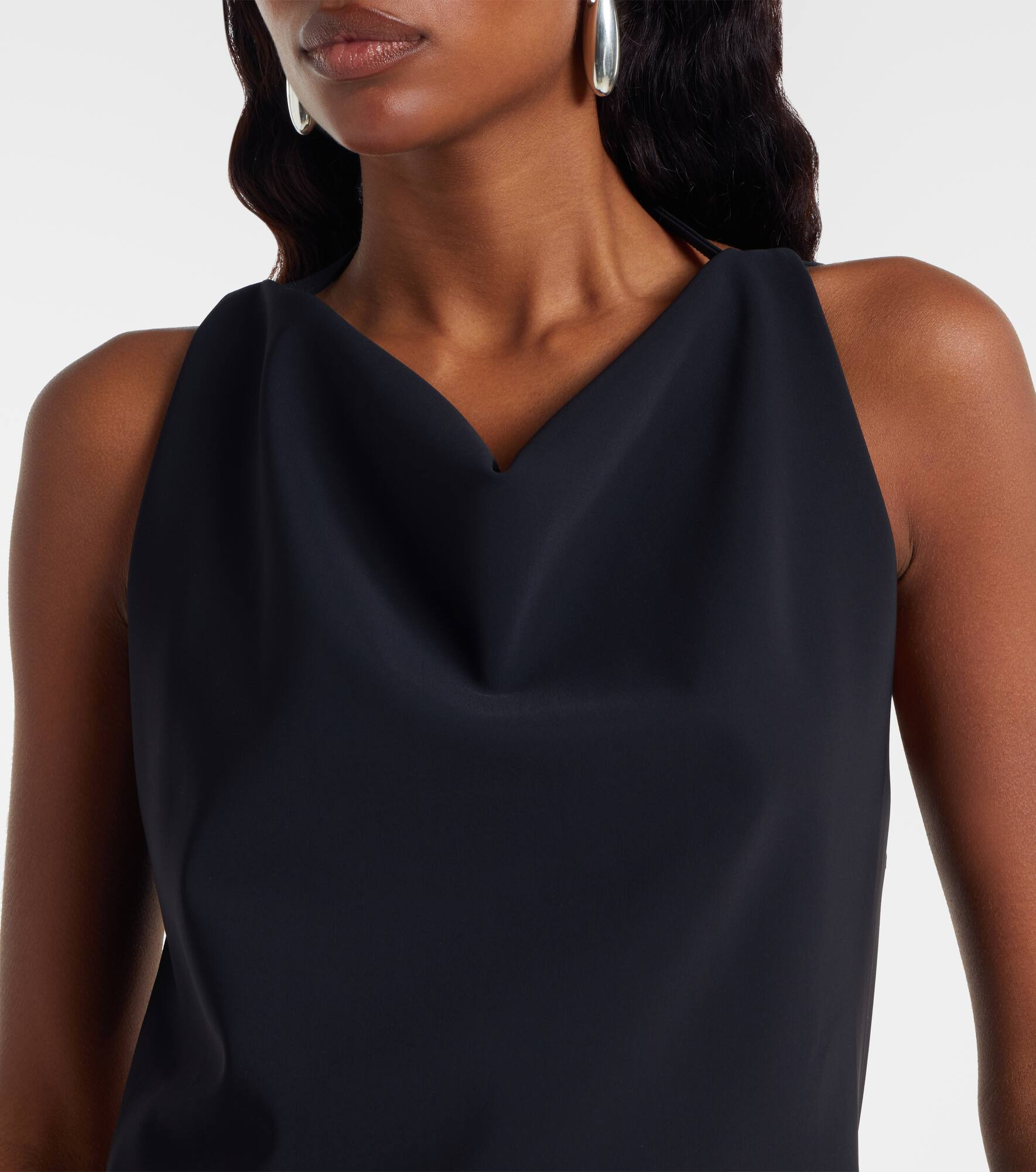 Crêpe maxi dress - 4