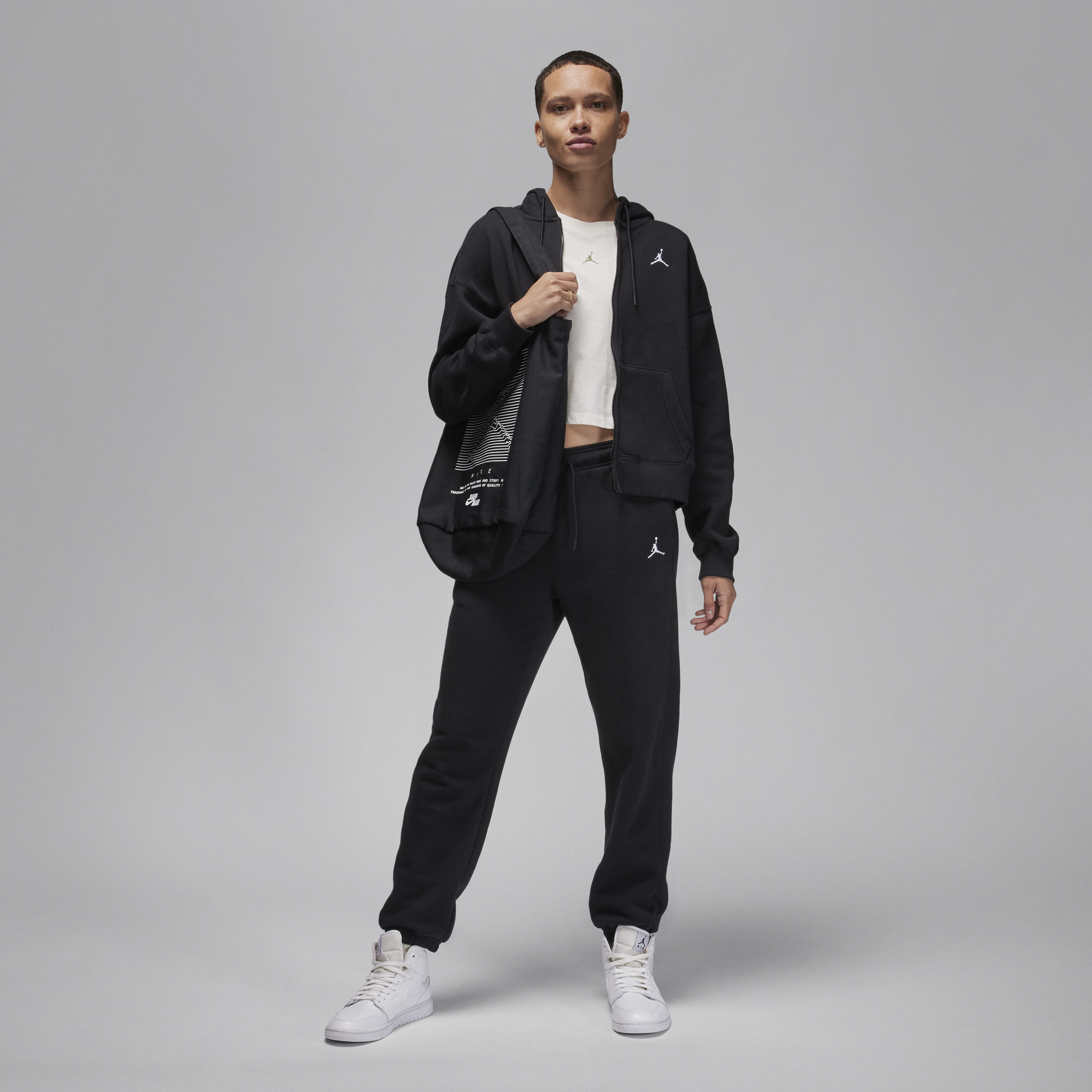 Women's Jordan Brooklyn Fleece Full-Zip Hoodie - 7