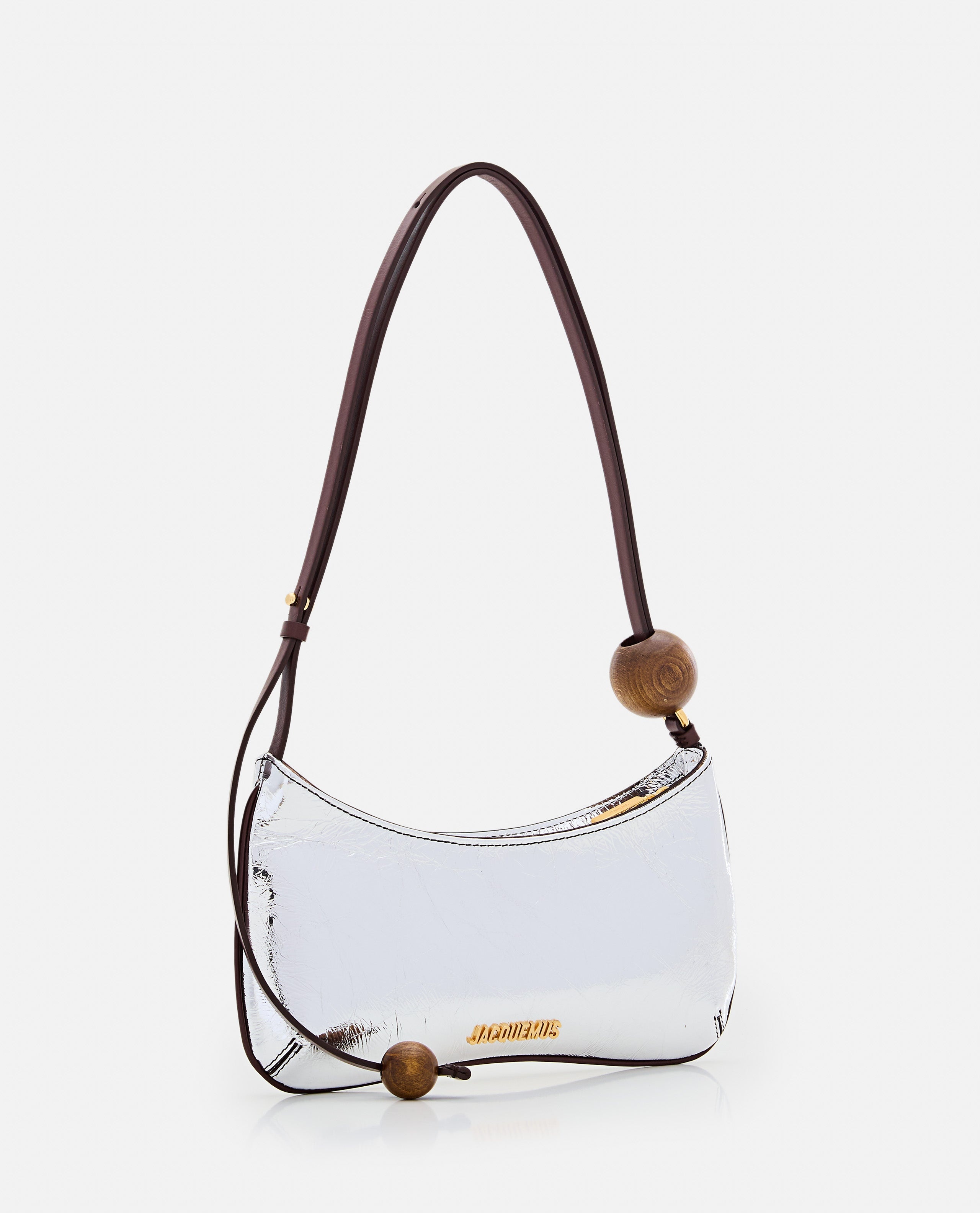 Jacquemus Women Le Bisou Perle Leather Shoulder Bag - 3