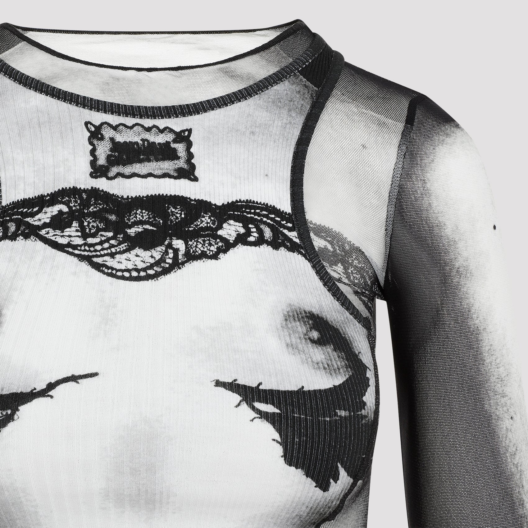 Jean Paul Gaultier "Body Lace Mariniere" Top Women - 4