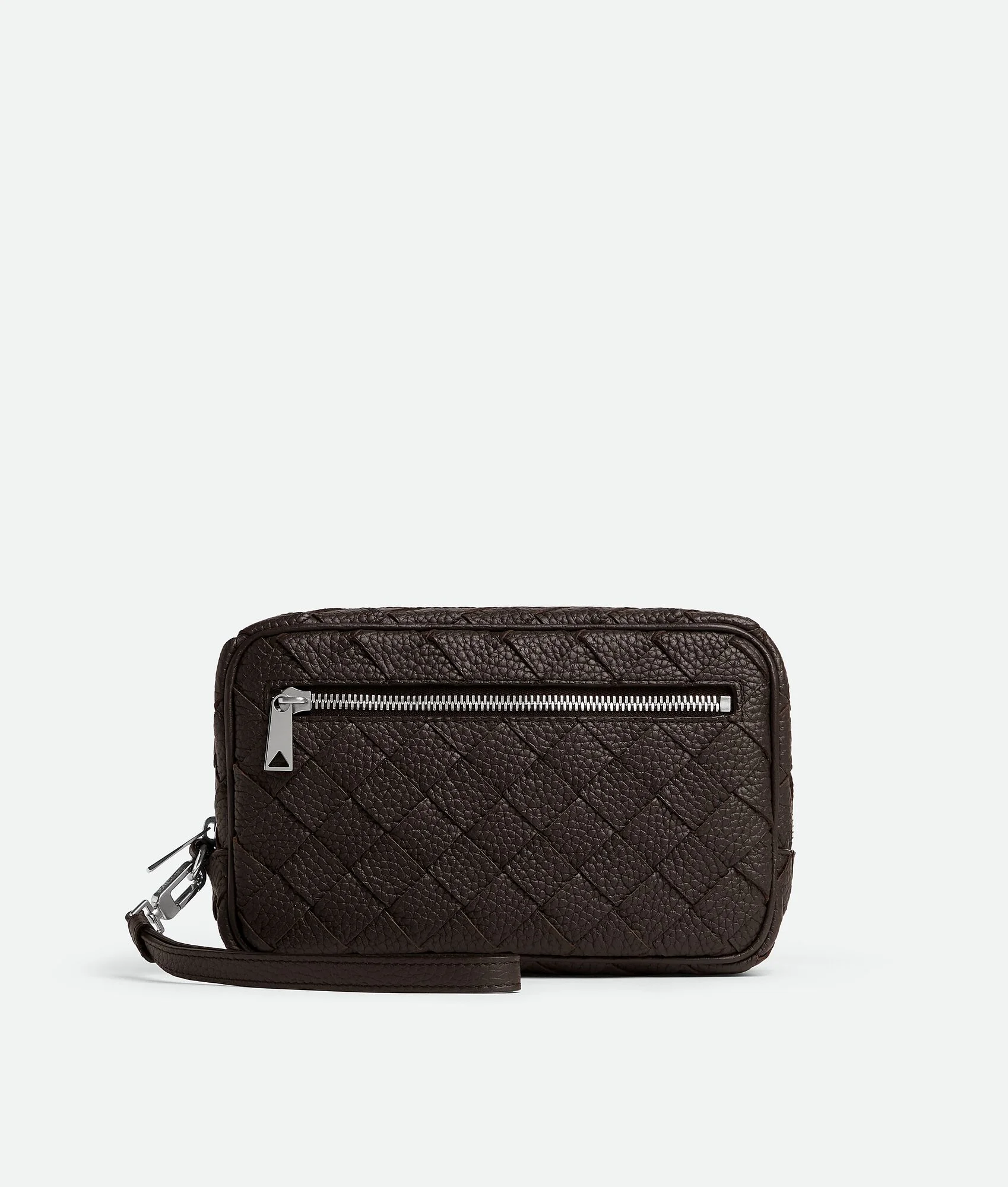Intrecciato Small Pouch With Wristlet - 1