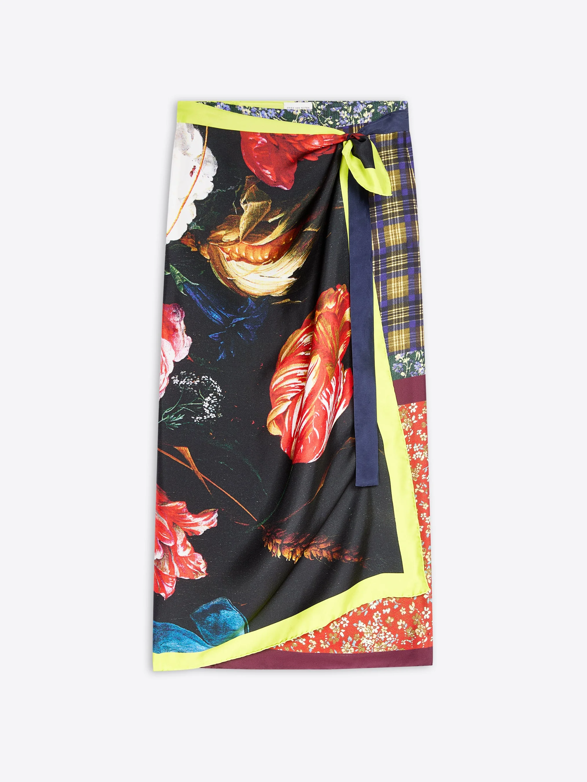 LONG WRAP SCARF-SKIRT - 1