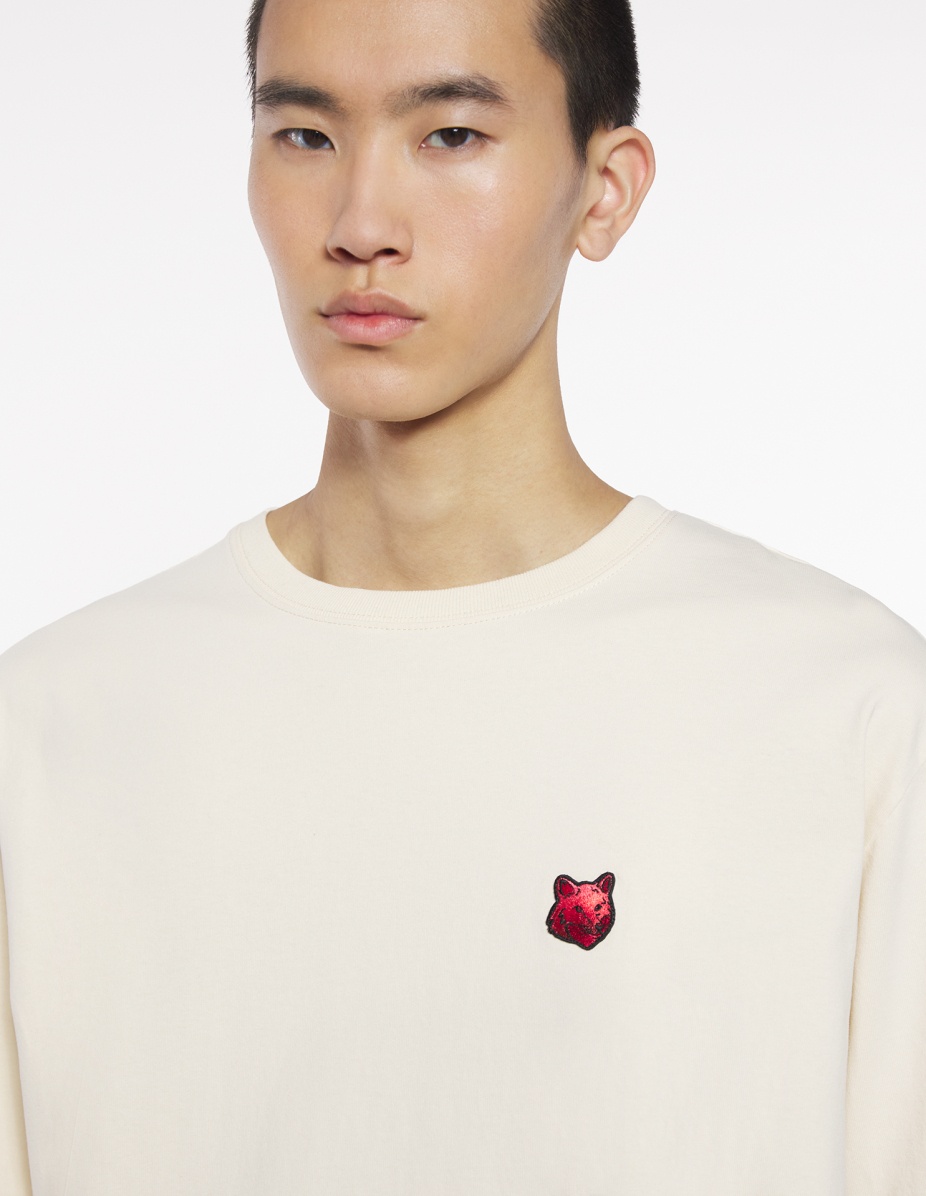 CNY BOLD FOX HEAD OVERSIZED TEE-SHIRT - 3