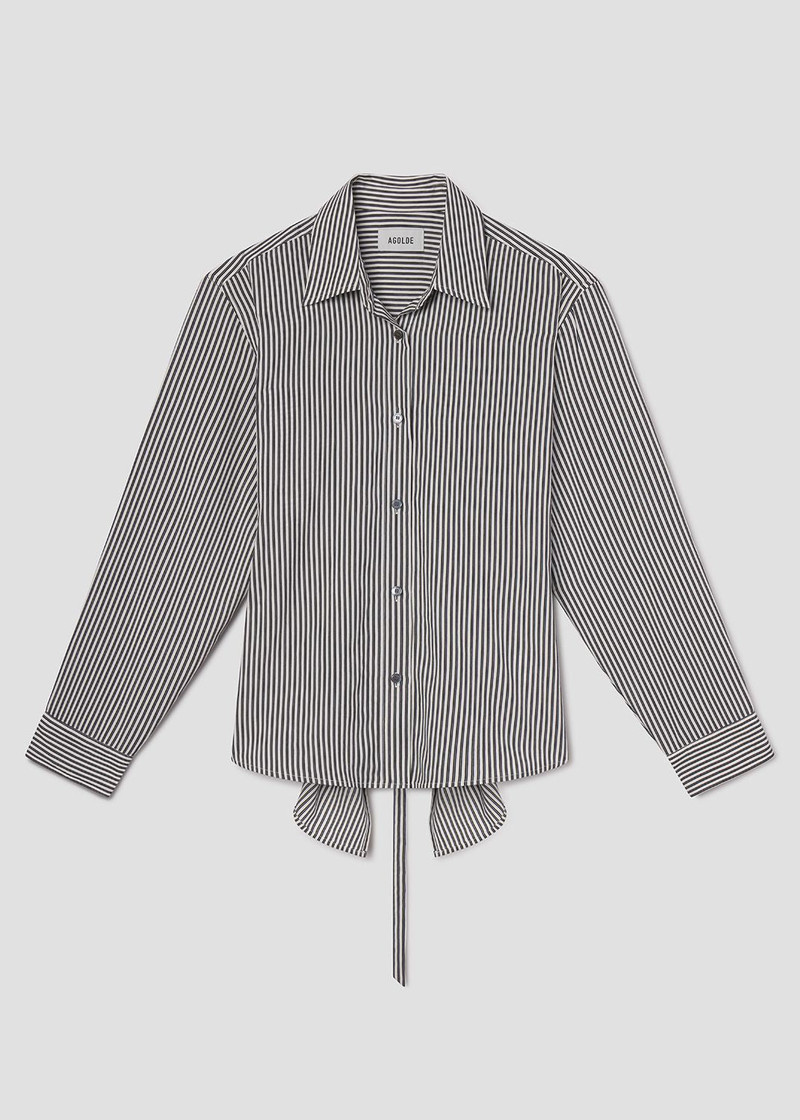 THEO SHIRT IN SOLENE STRIPE - 1