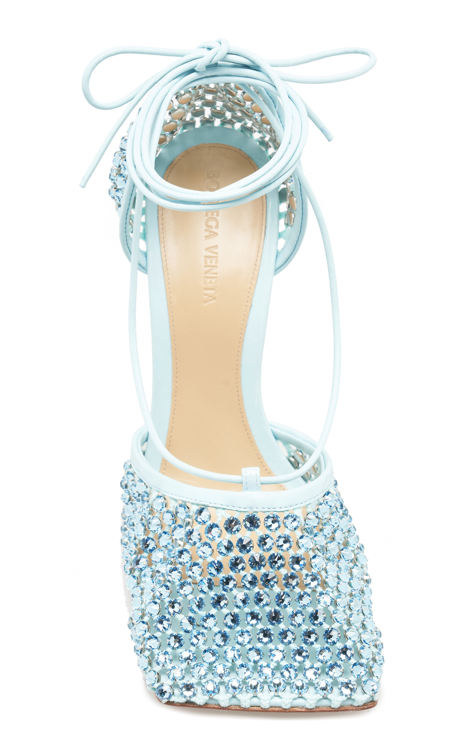 Sparkle Stretch Sandals blue - 4