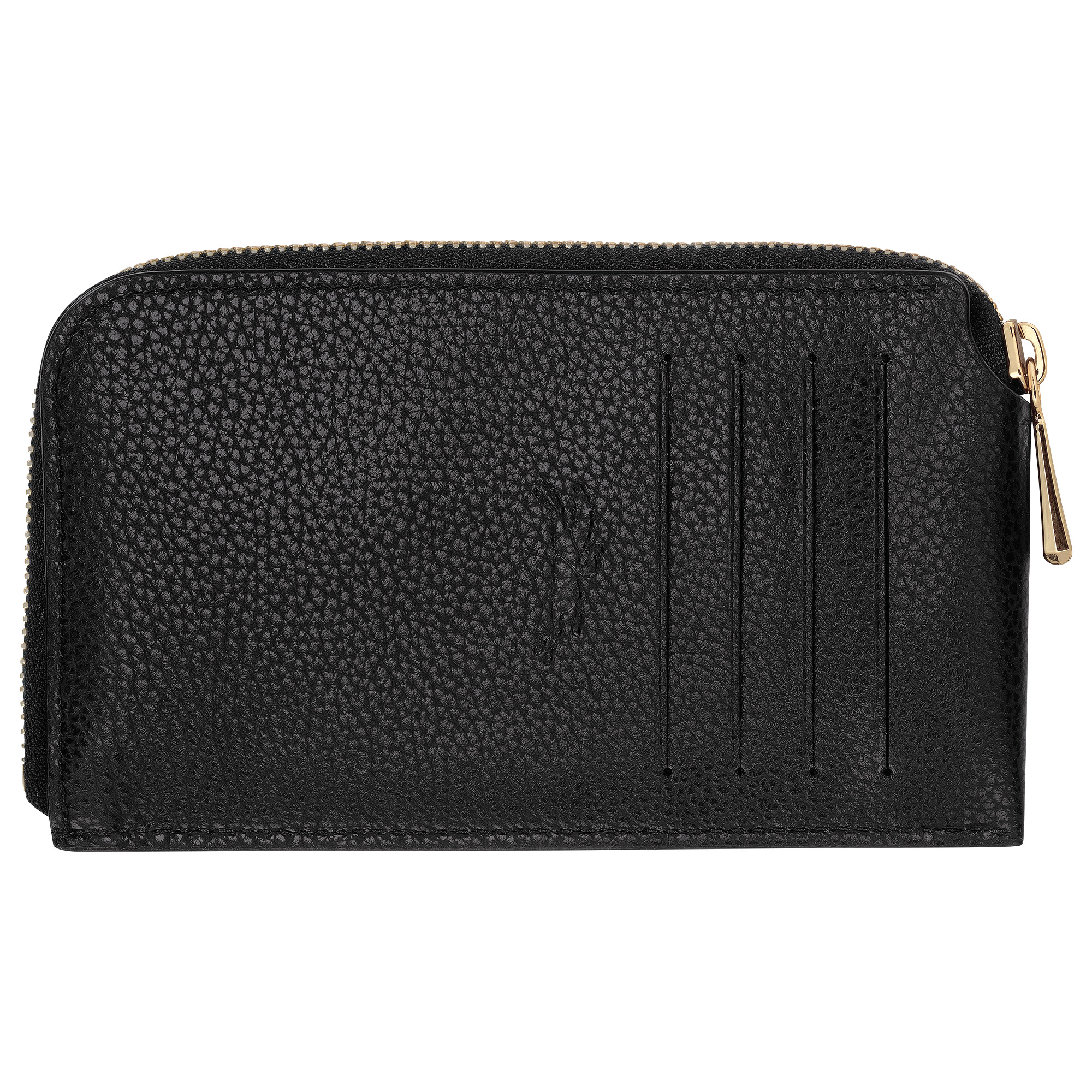 Le Foulonné Card holder Black - Leather - 2