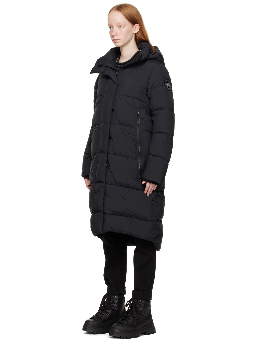 Black 'Black Label' Byward Down Parka - 4