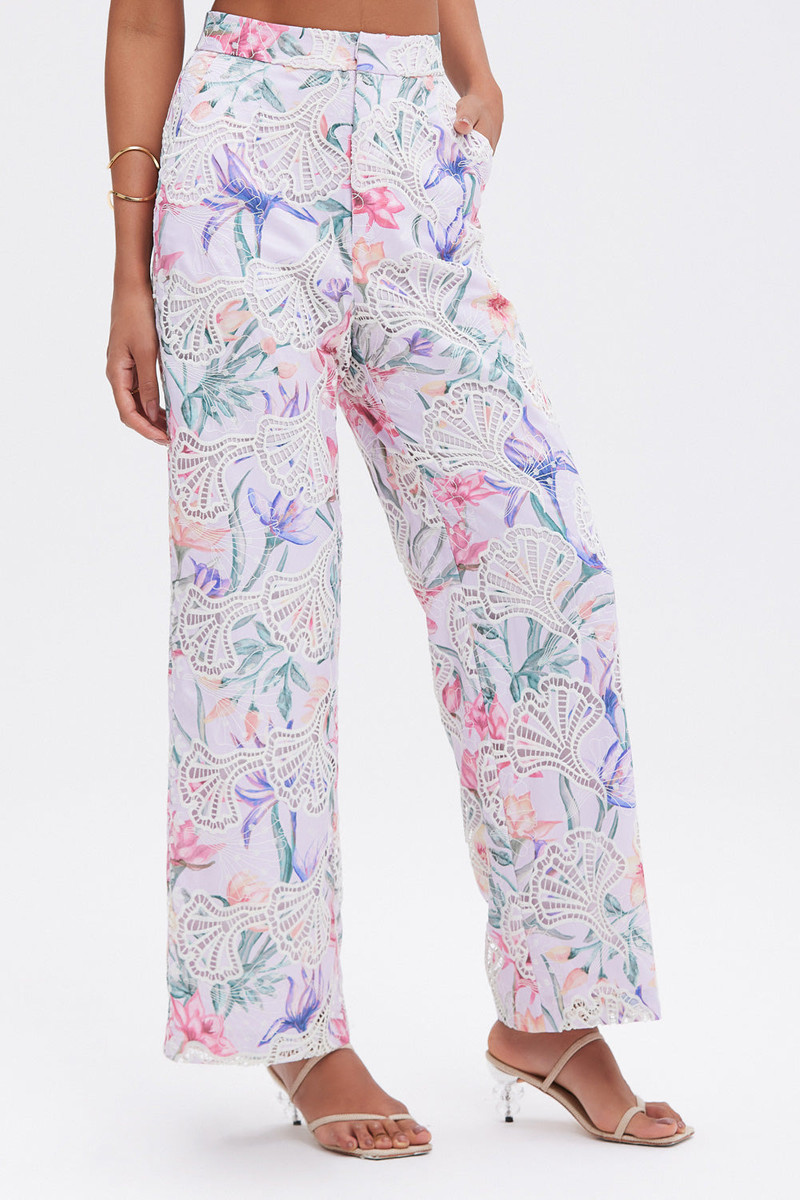PatBO AMARYLLIS EMBROIDERED PANT outlook