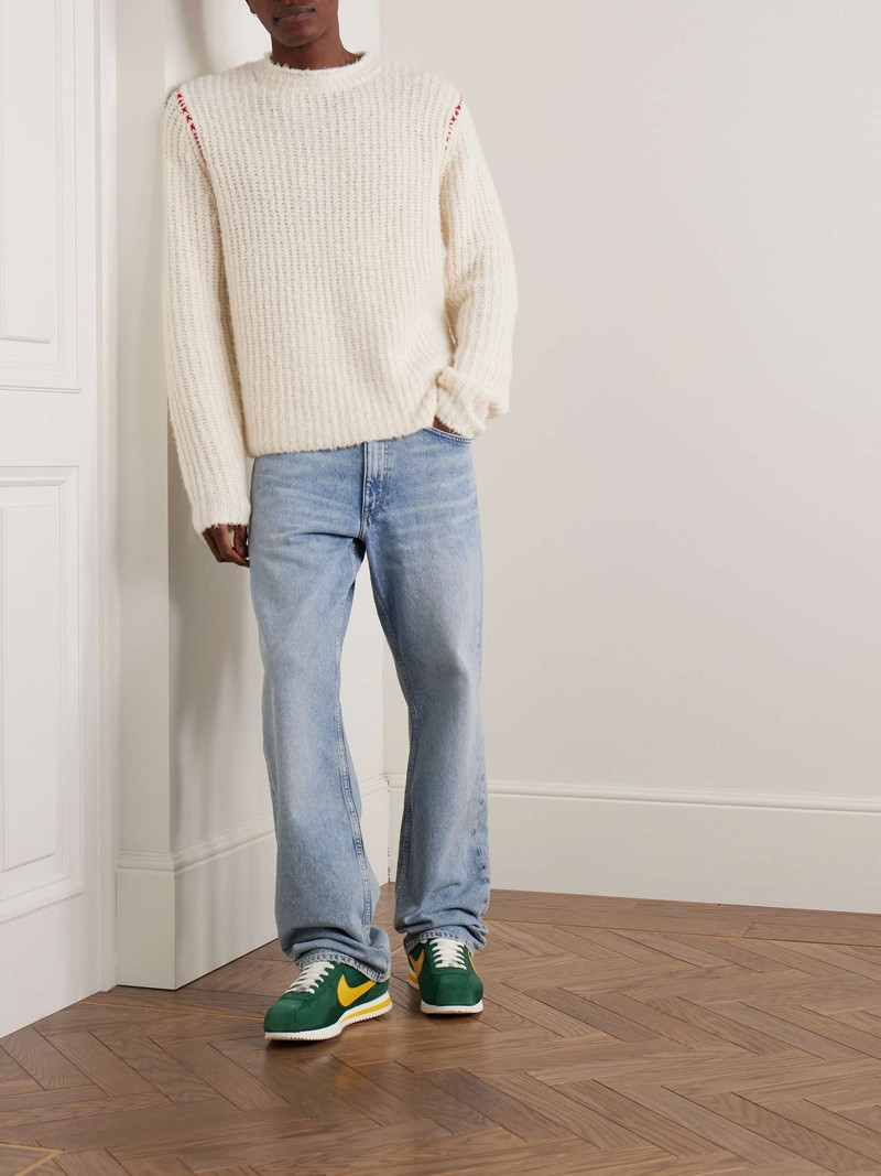 GUEST IN RESIDENCE Cloud True Embroidered Ribbed Wool-Blend Sweater outlook