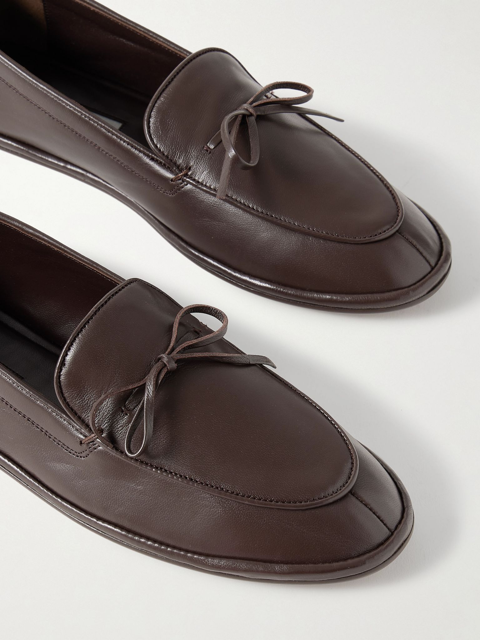 Parker leather loafers Chocolate - 4
