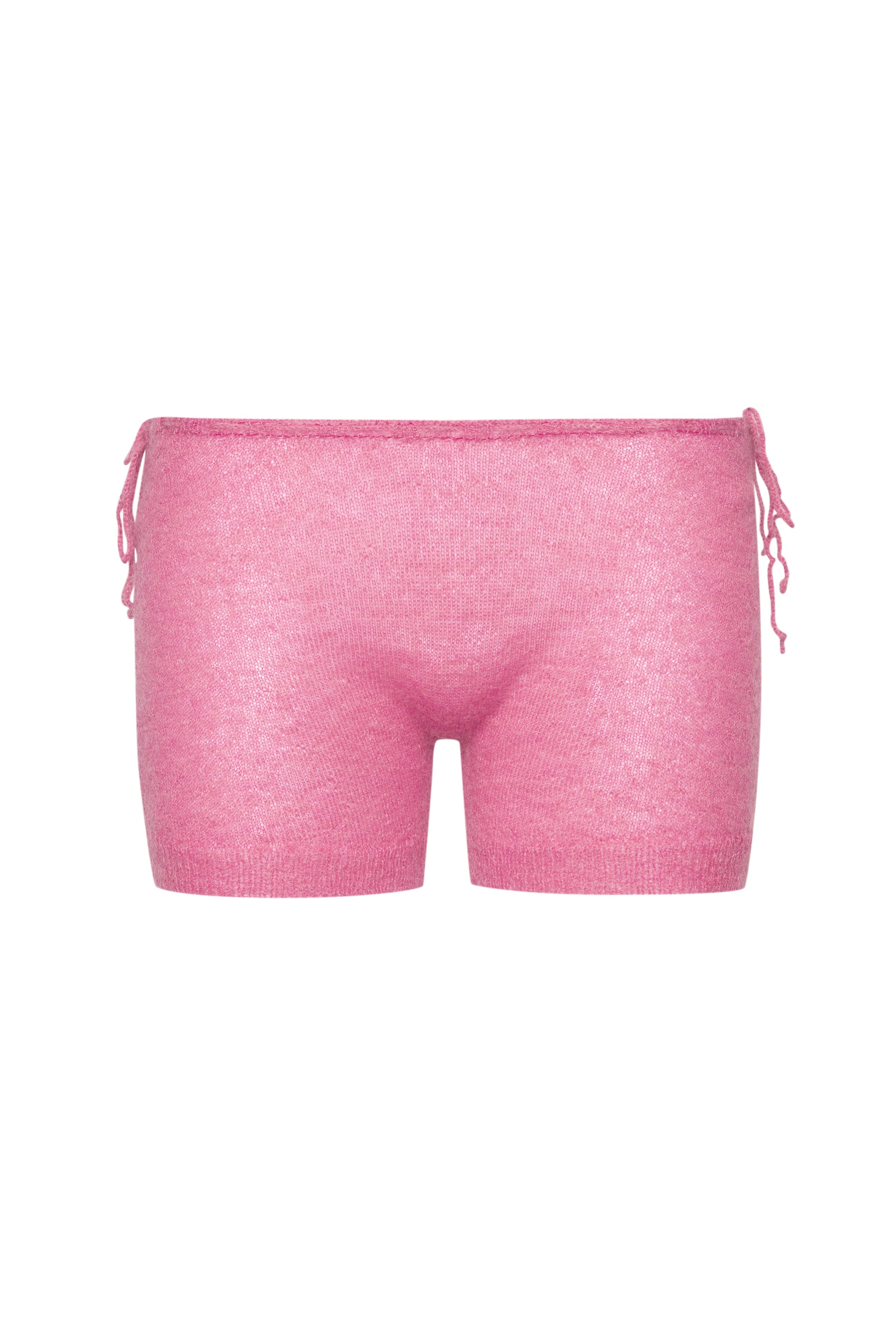 【GLOWNY】WILD KNOT CAMISOLE&BUTTON SHORTS(STRAWBERRY) R6642 100% Organic Cotton Gauze Smocked Wide Leg Jumpsuit in Wild