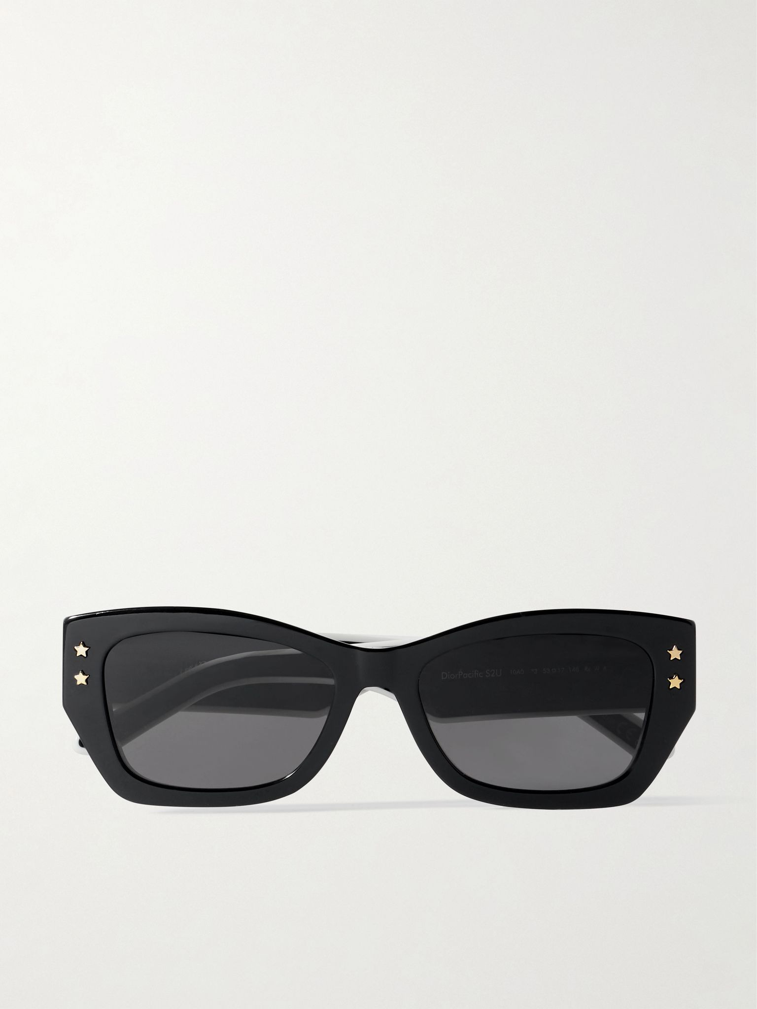 DiorPacific S2U rectangular-frame acetate sunglasses Black - 1