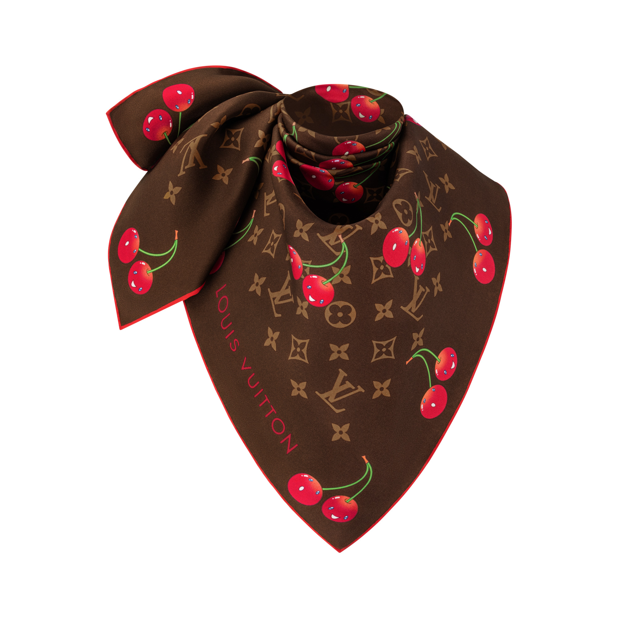 LV x TM Monogram Cerise Square 90 - 2