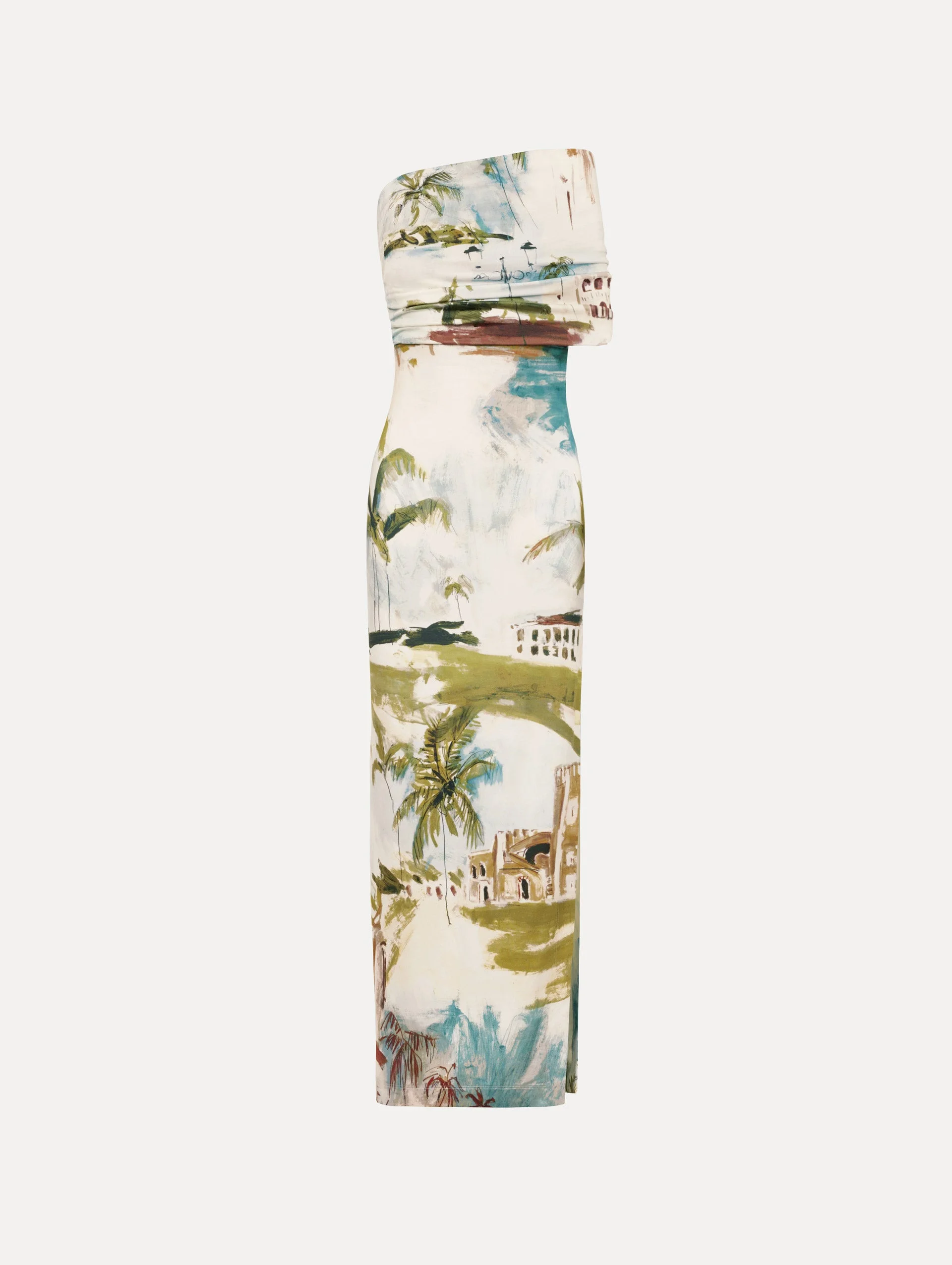 DOMINICAN LANDSCAPE JERSEY GOWN - 1
