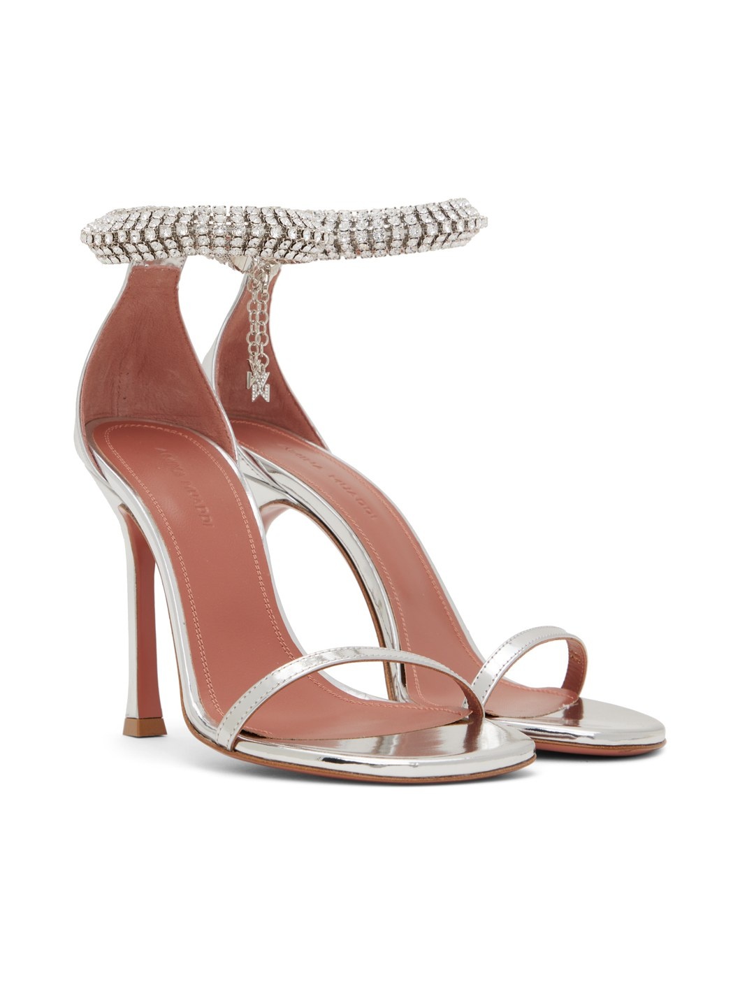 Silver Iman Sandal Heeled Sandals - 4