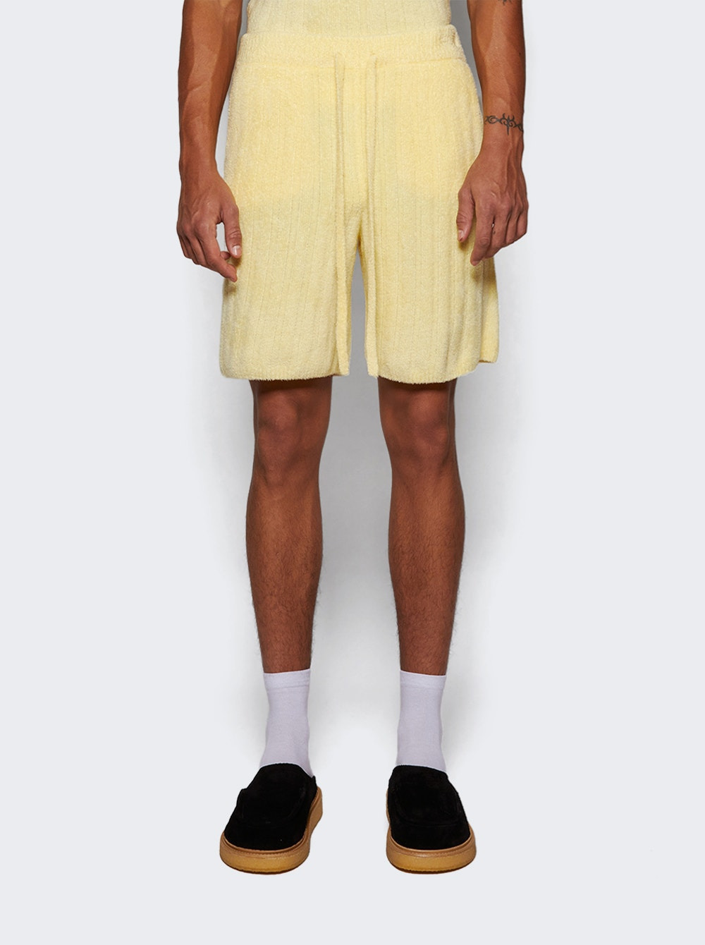Chenille Rib Short Butter - 3