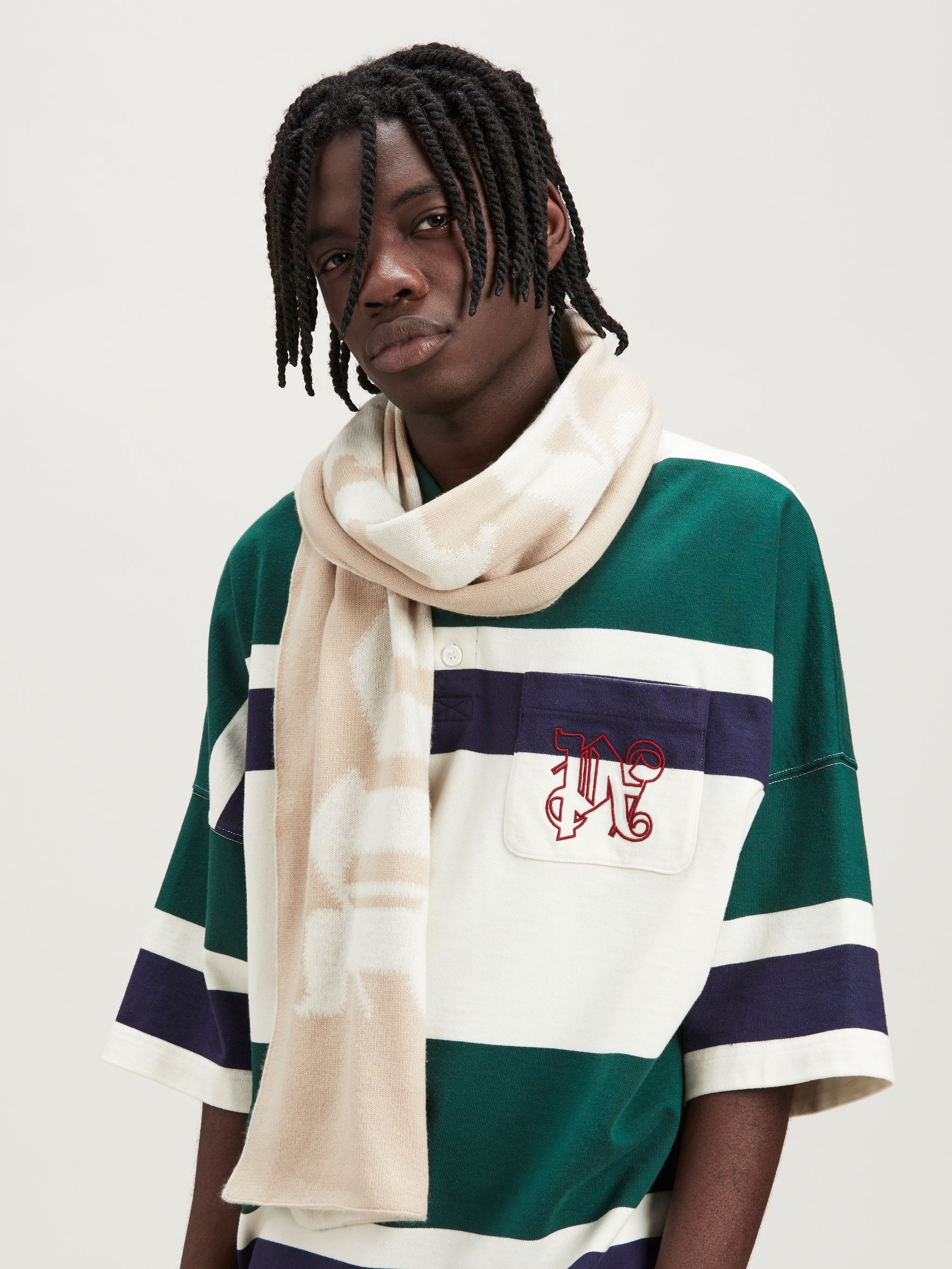 Logo Jacquard Scarf - 2