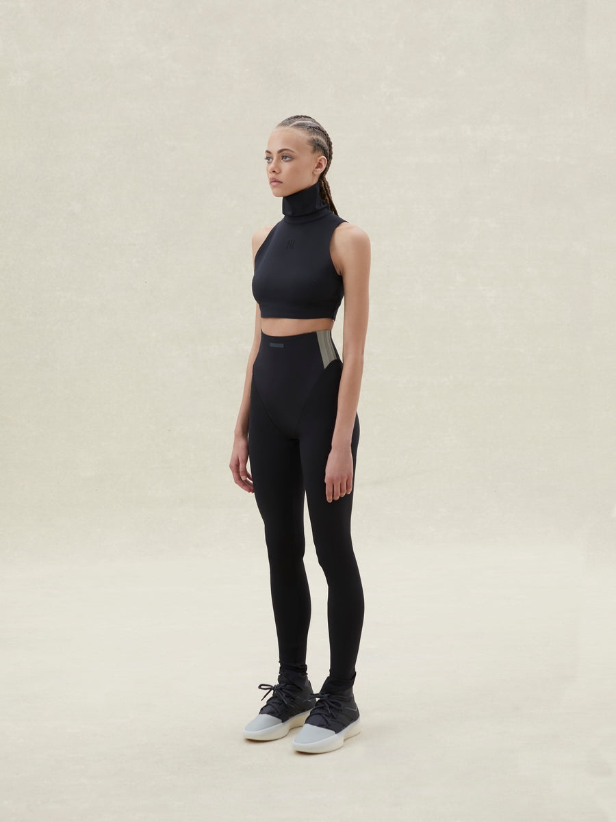 WOMENS HIGH NECK CROP TOP - 4