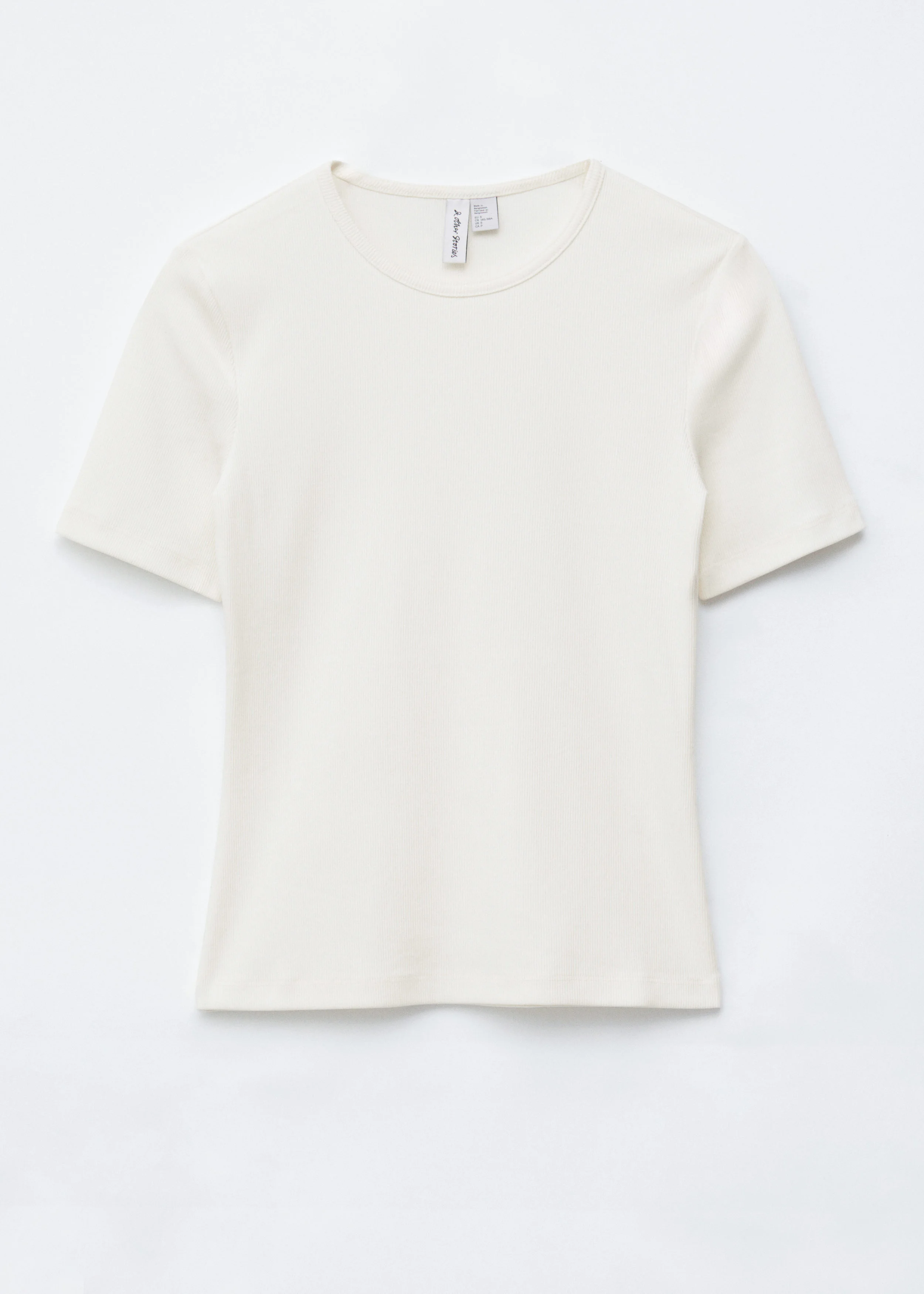 Ribbed T-Shirt - 1