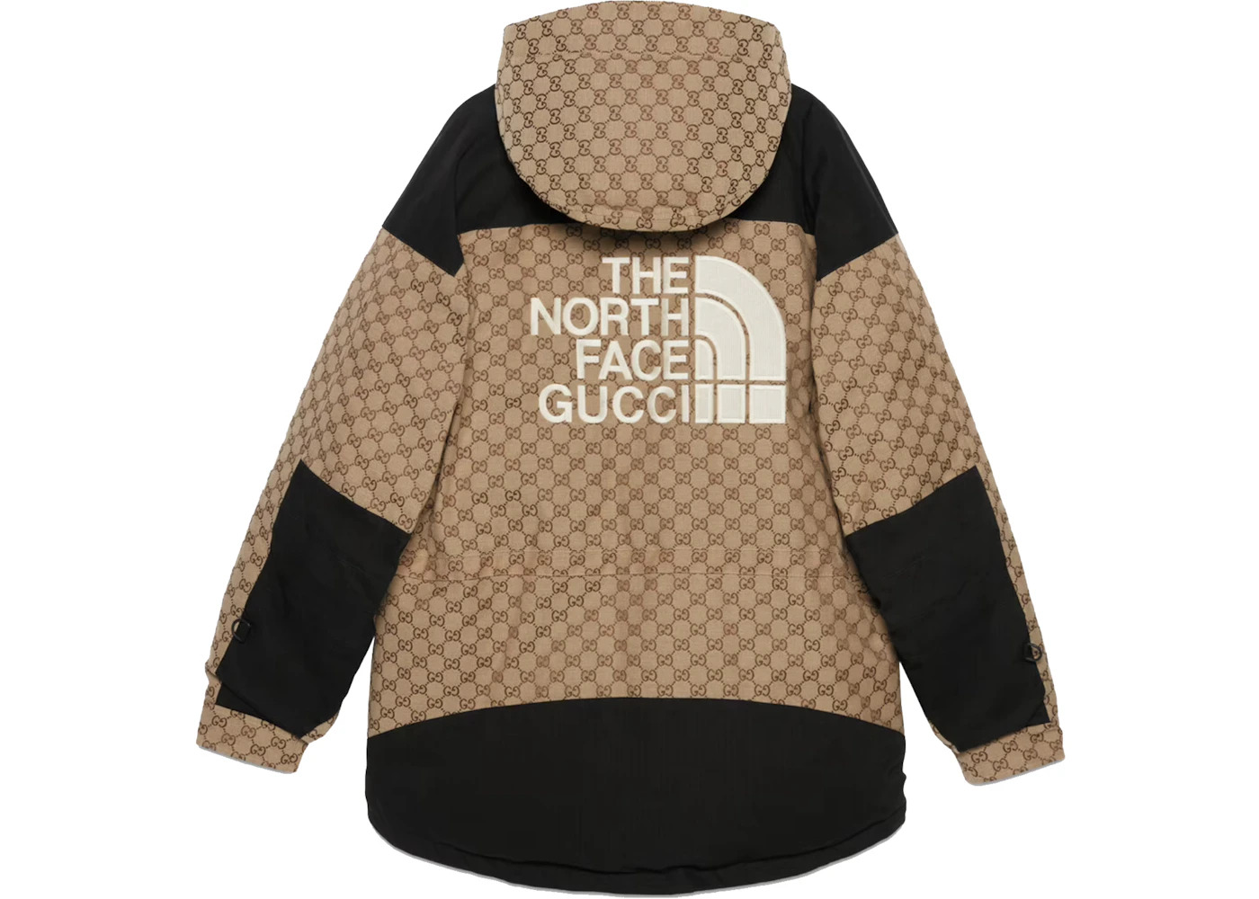 Gucci x The North Face Down Jacket Beige/Ebony - 2