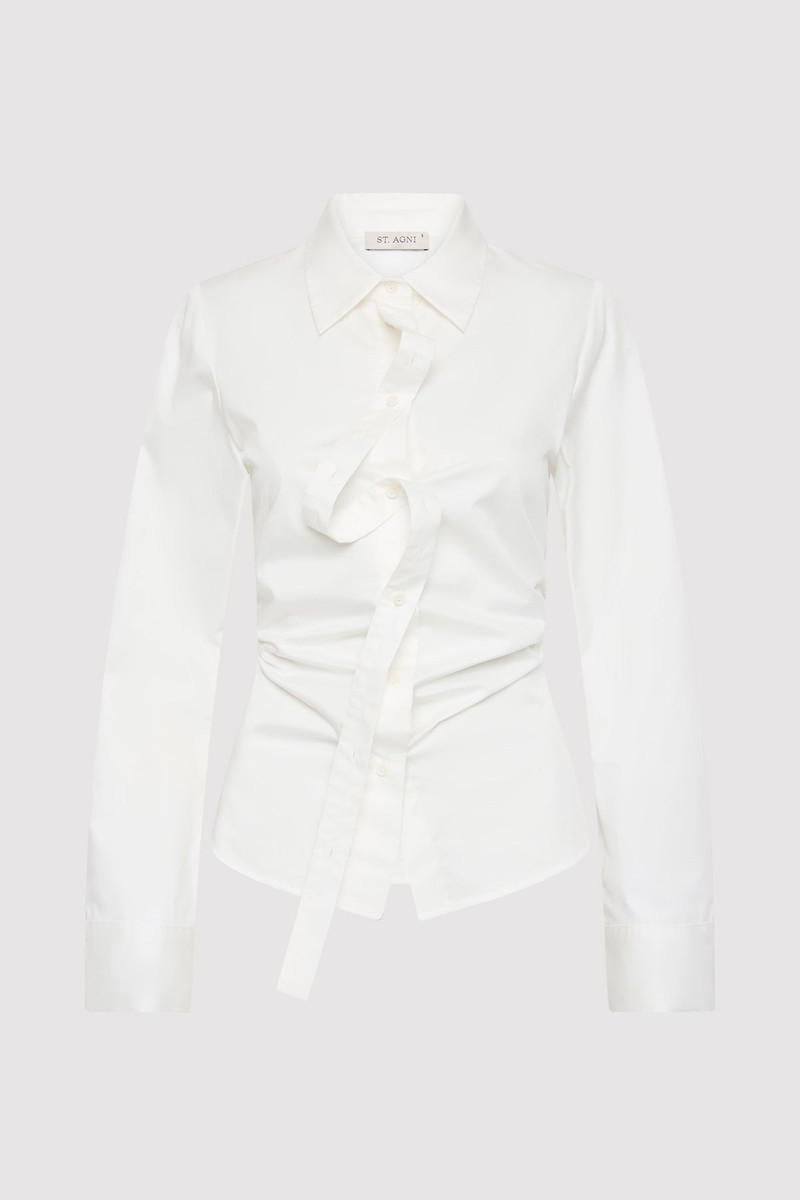 Deconstructed  Shirt - White 1