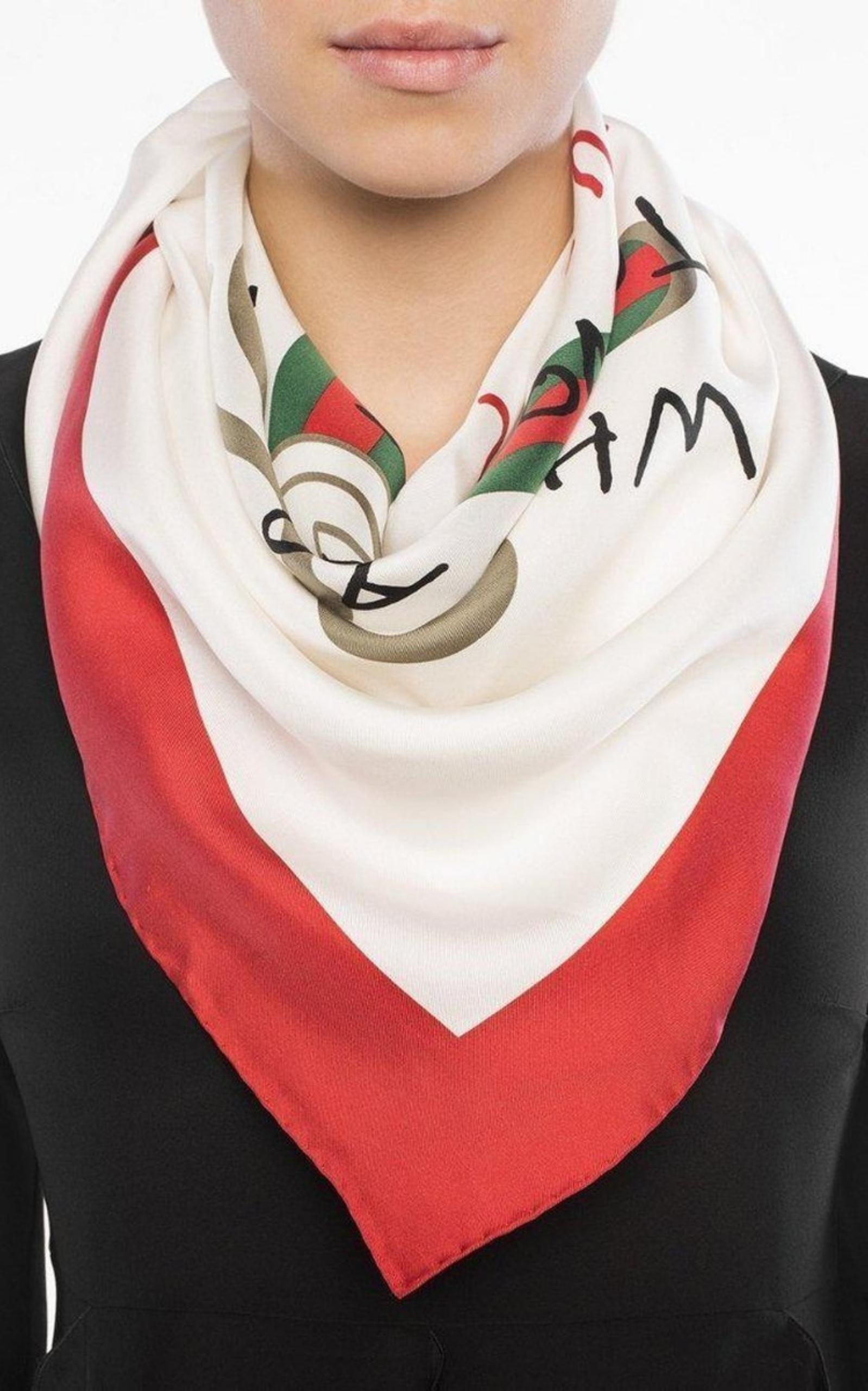 Future Foulard Silk Scarf - 2