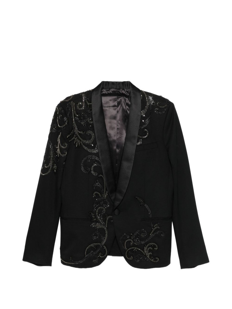 crystal-embellished blazer 1
